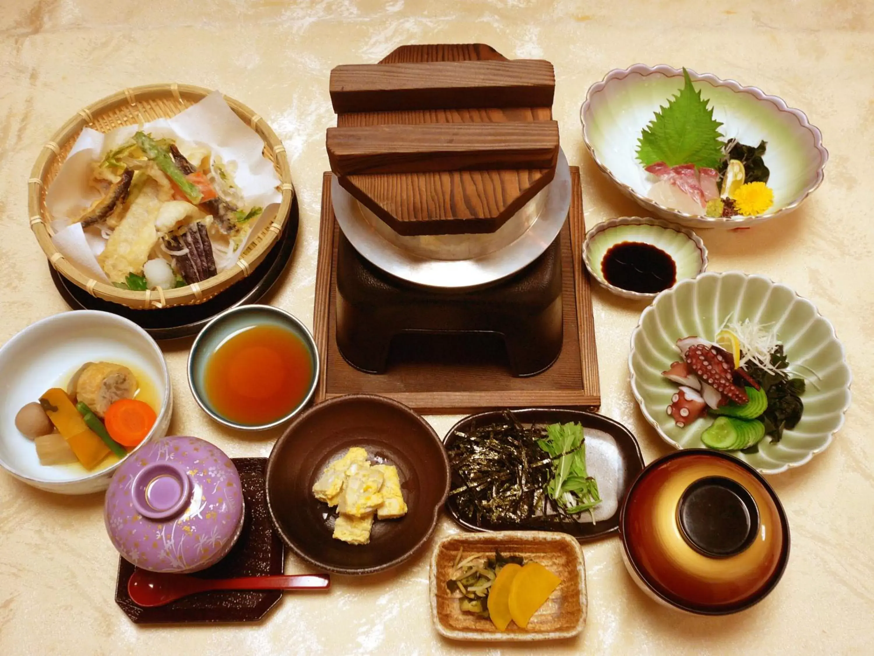 Food in Hotel Sunroute Matsuyama