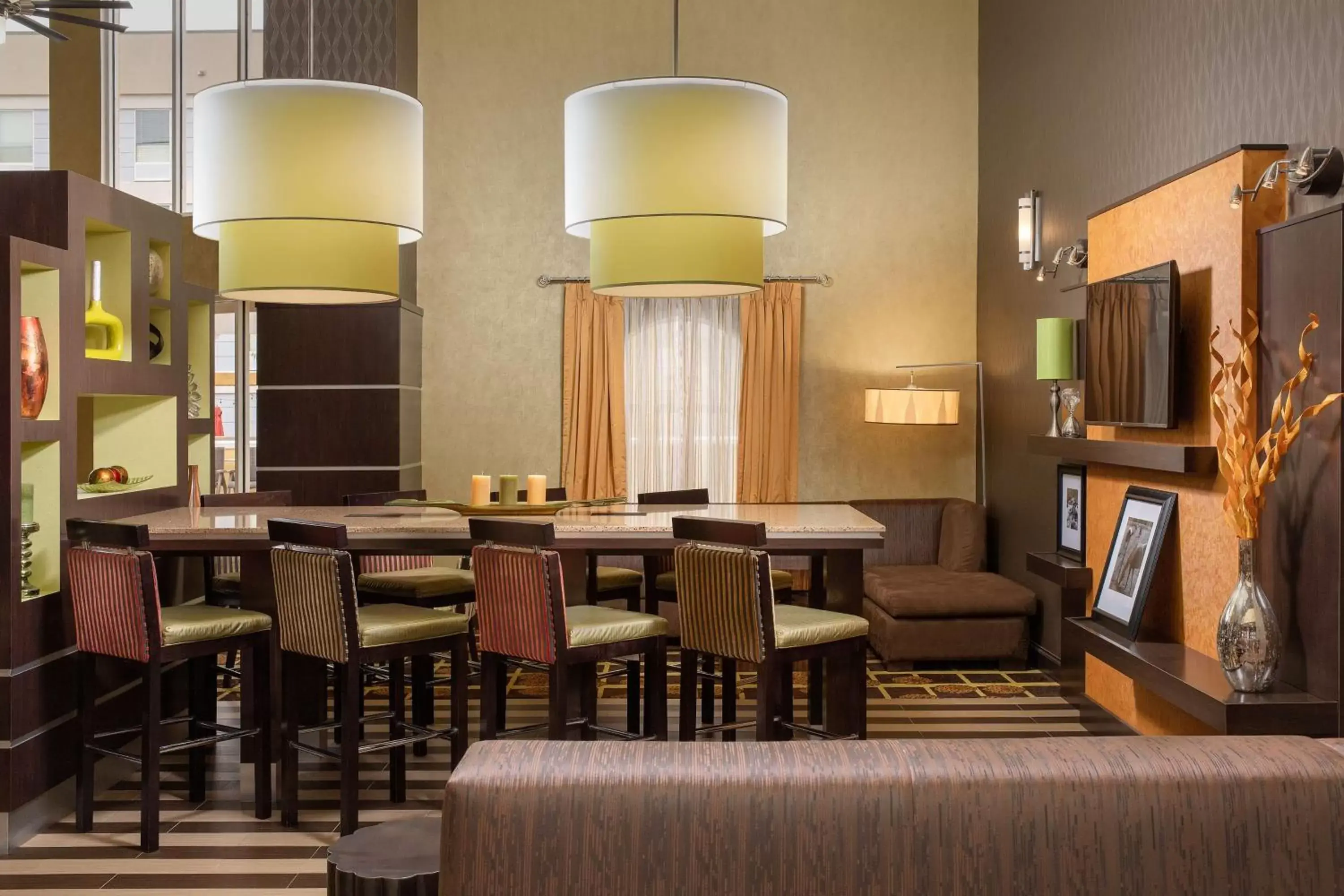 Lobby or reception, Restaurant/Places to Eat in Hampton Inn & Suites Lake City