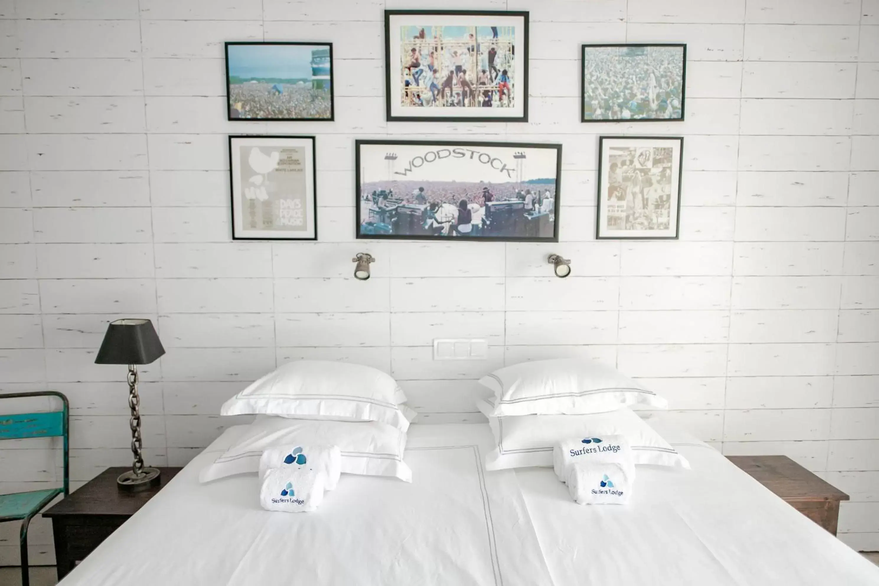 Bed in Surfers Lodge Peniche Bed in Surfers Lodge Peniche