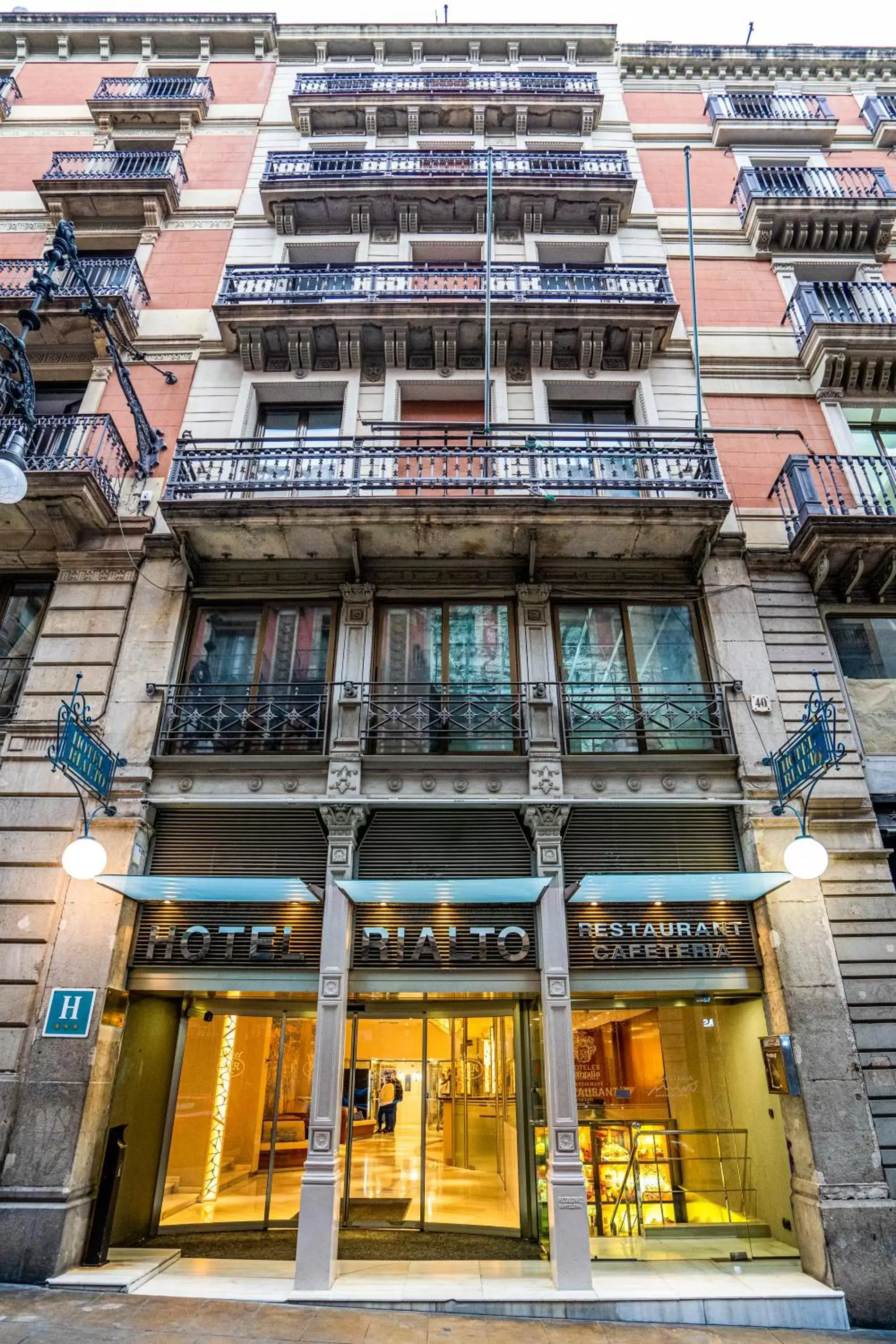 Facade/entrance, Property Building in Hotel Rialto