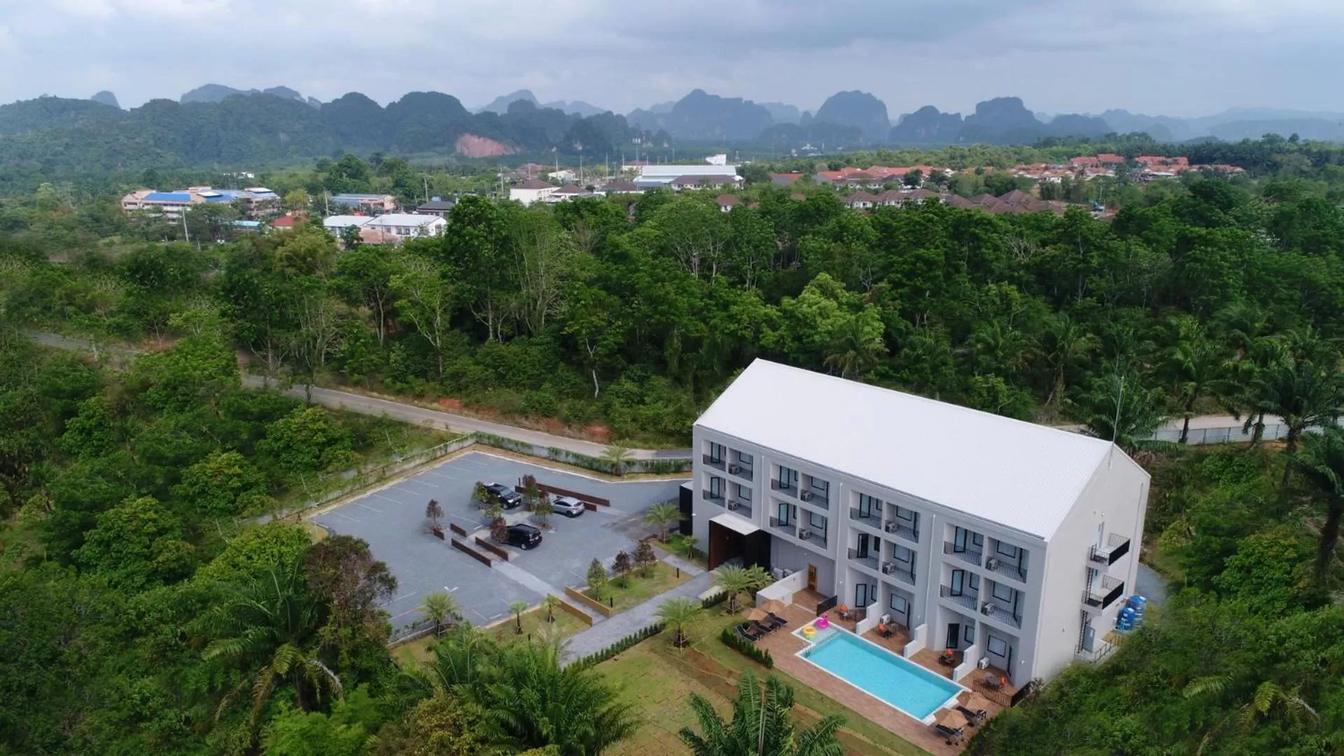 Bird's eye view in The Chill at Krabi Hotel