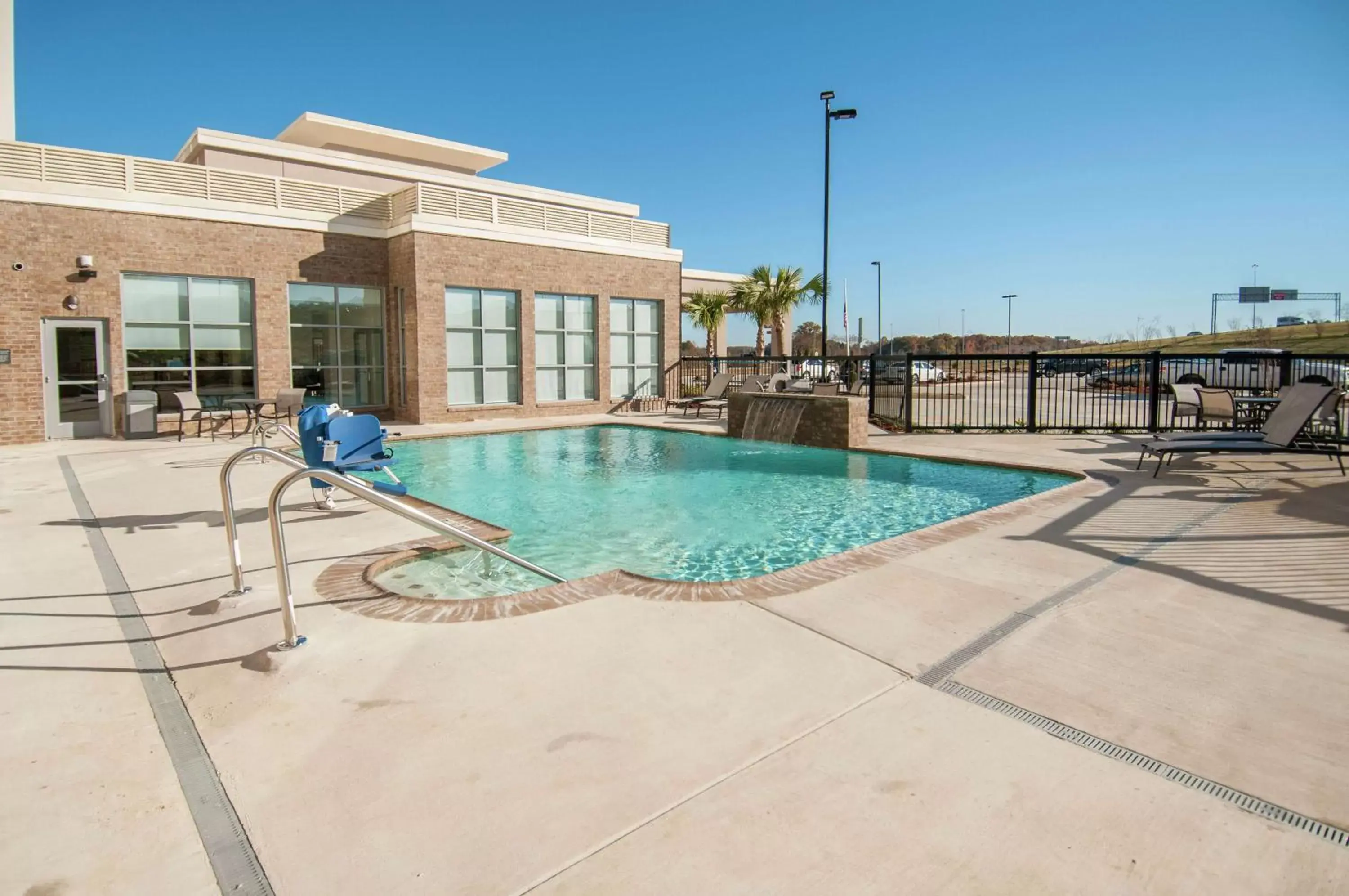 Pool view, Swimming Pool in Hilton Garden Inn Jackson/Clinton