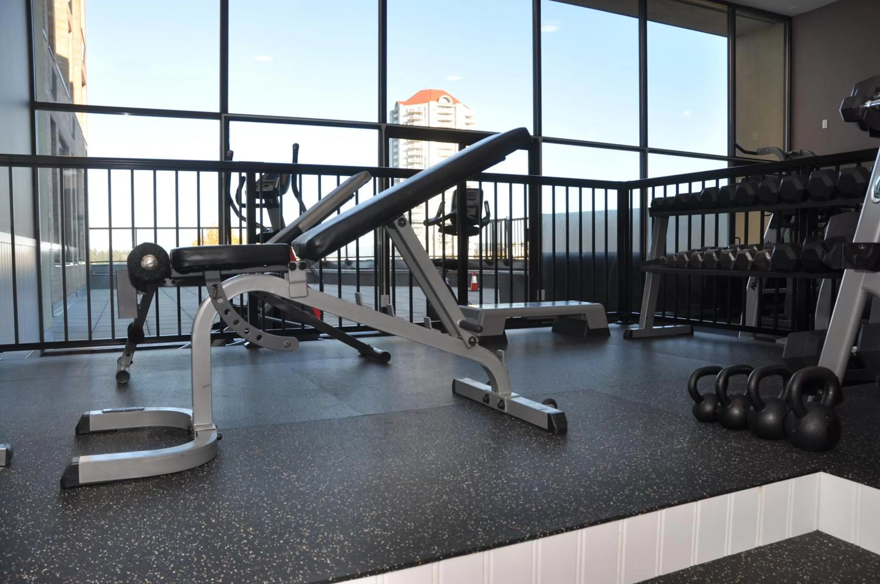 Fitness centre/facilities in Coast Bastion Hotel