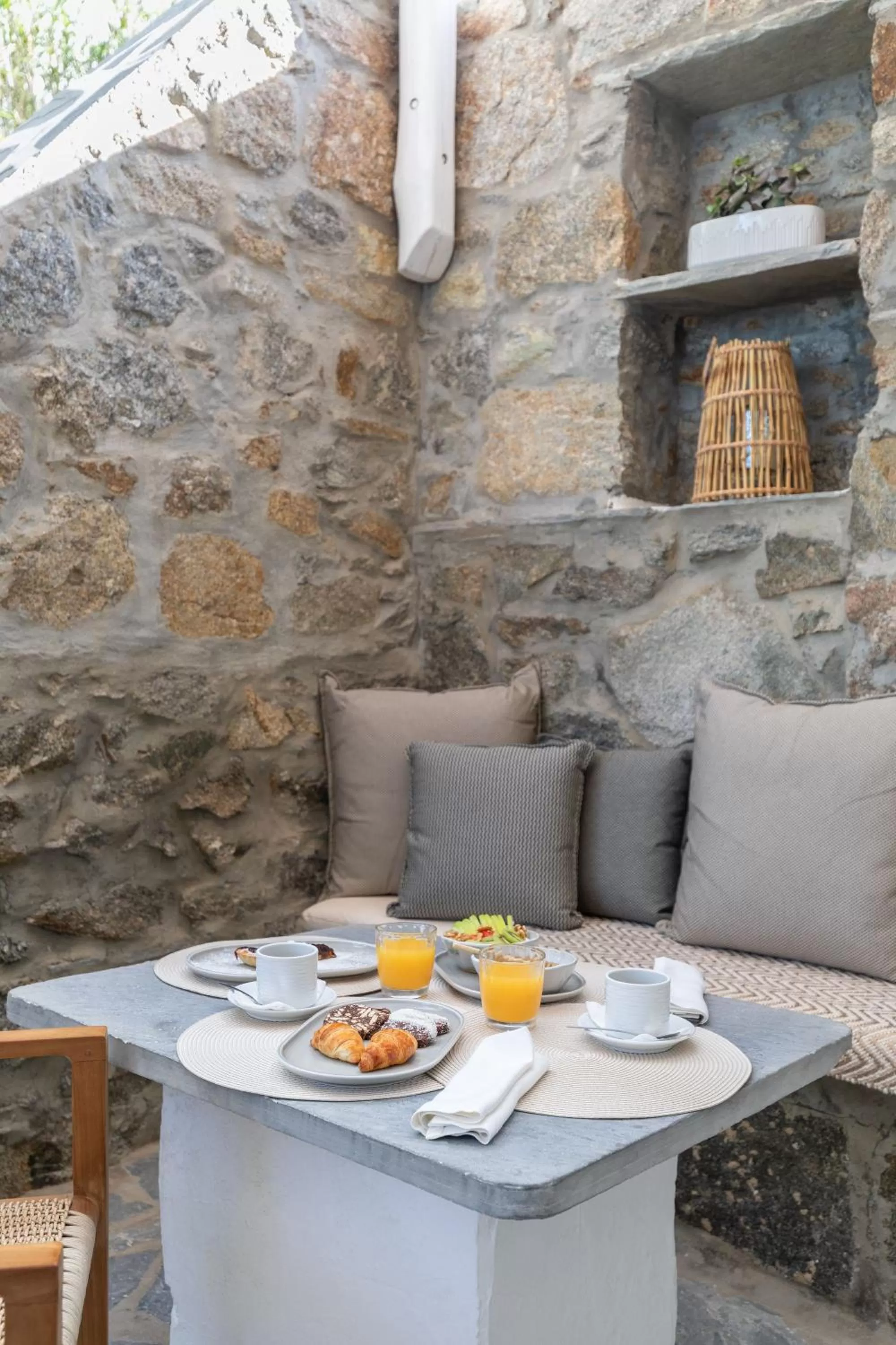 Balcony/Terrace in Elena Hotel Mykonos