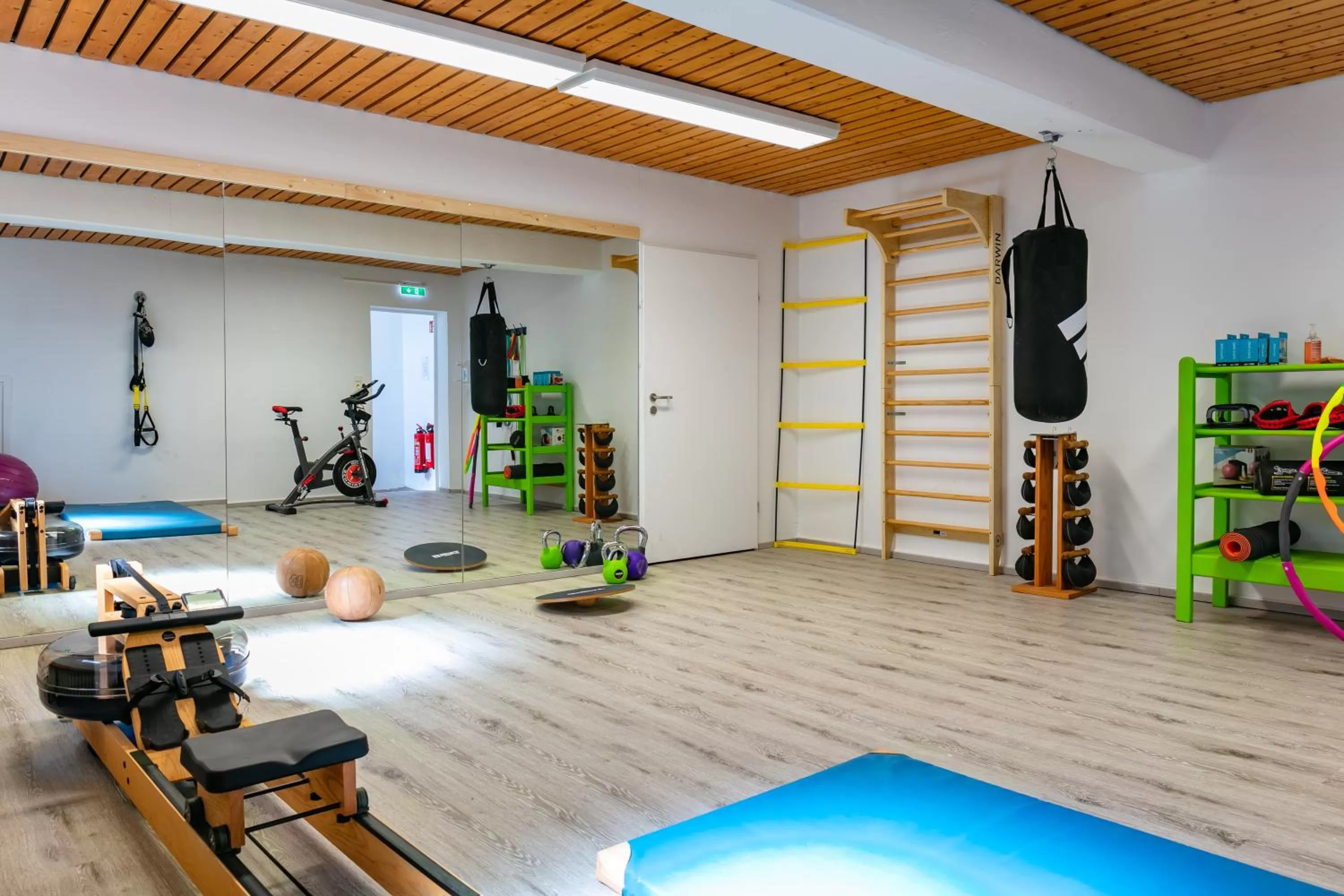 Fitness centre/facilities in Hotel Bethanien