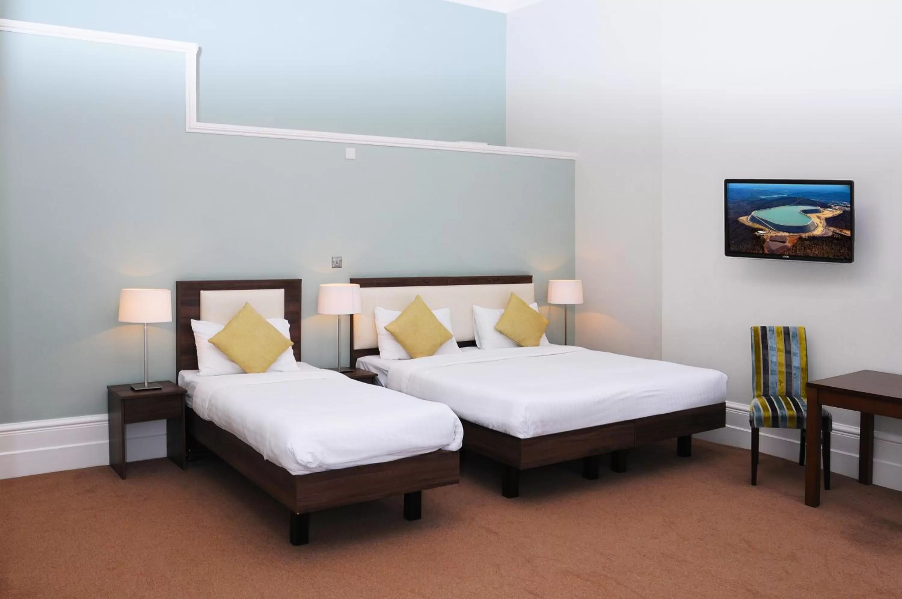 Bed in Hyde Park Boutique Hotel