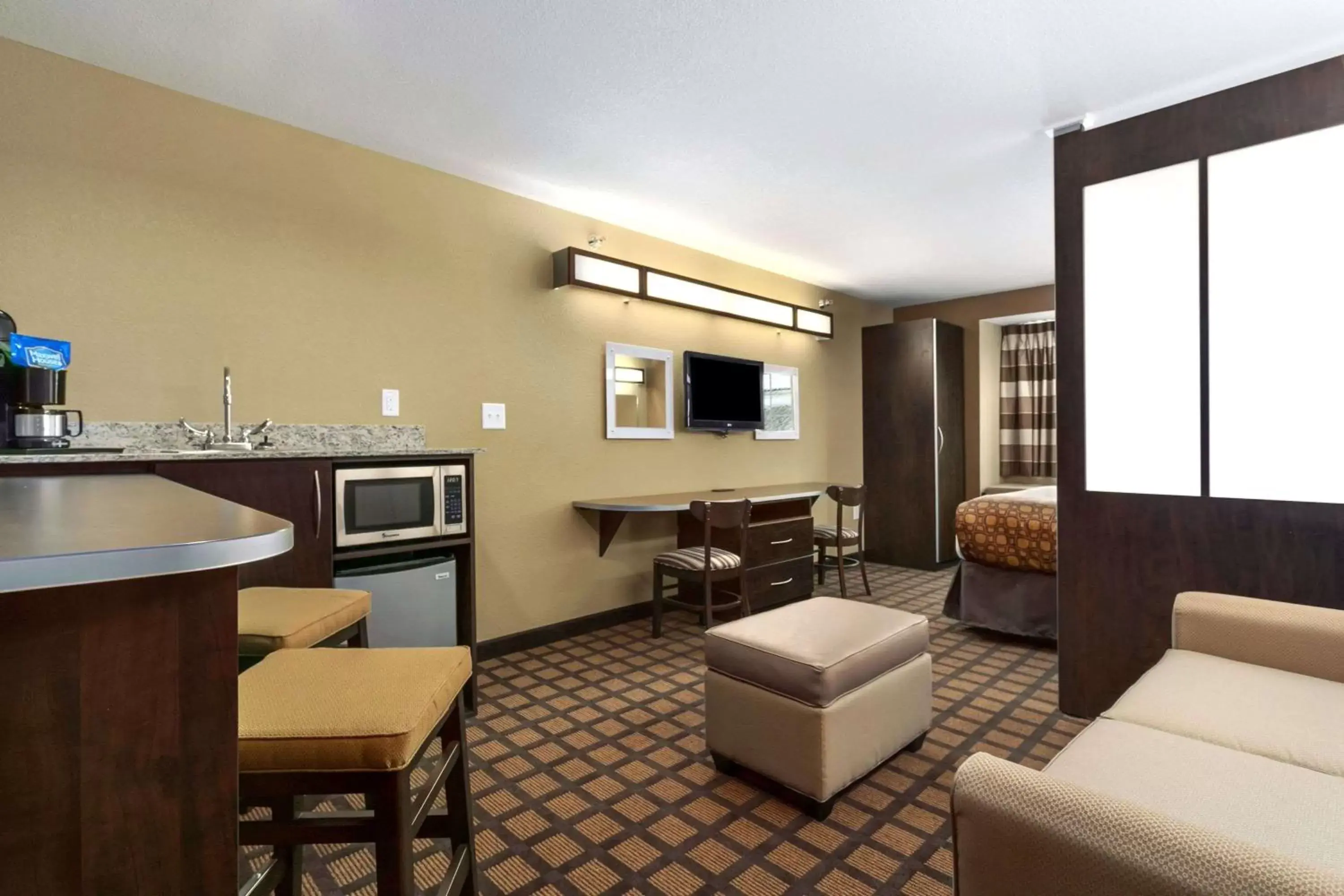 Photo of the whole room in Microtel Inn & Suites by Wyndham Minot