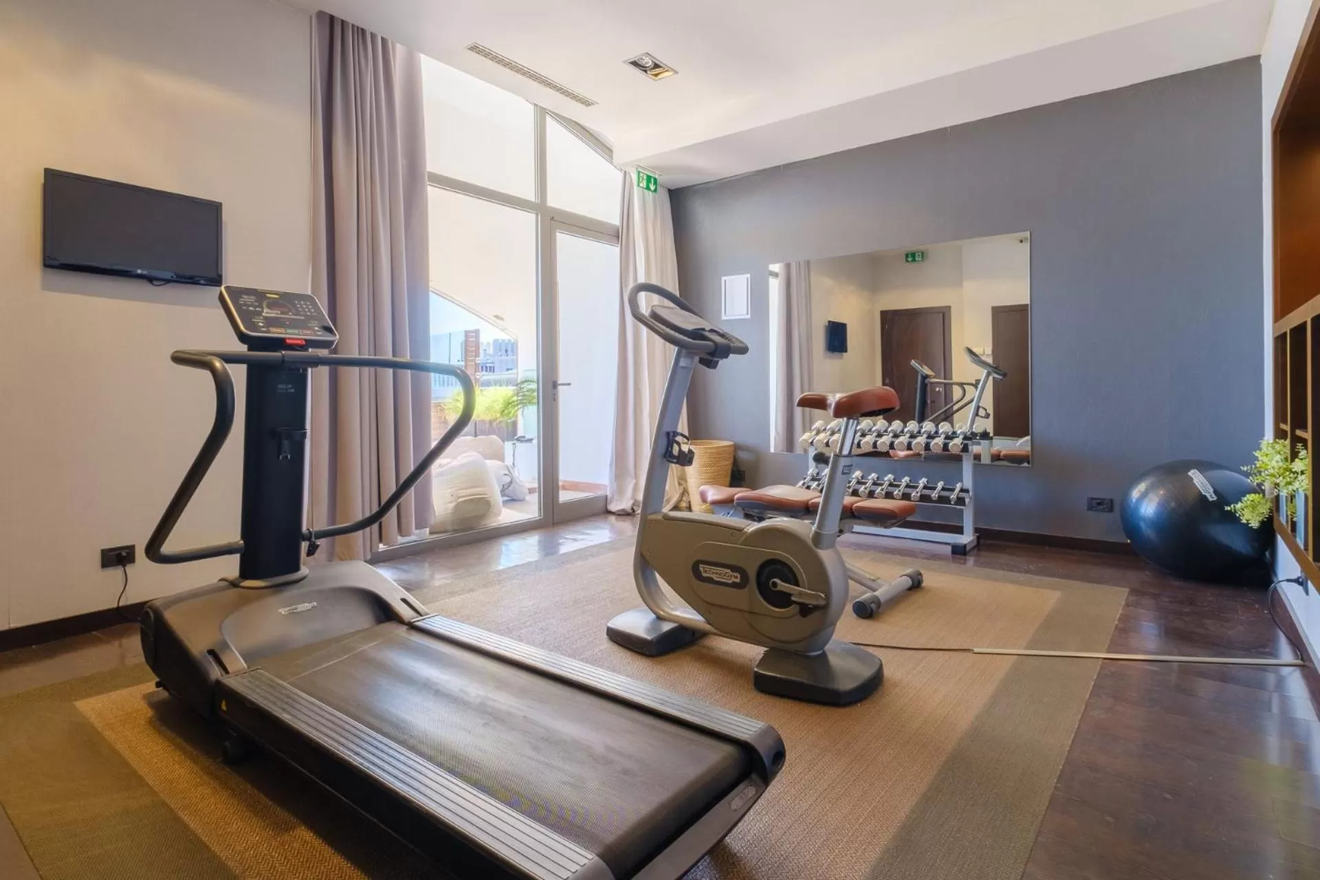 Fitness centre/facilities in Savhotel Fiera Bologna
