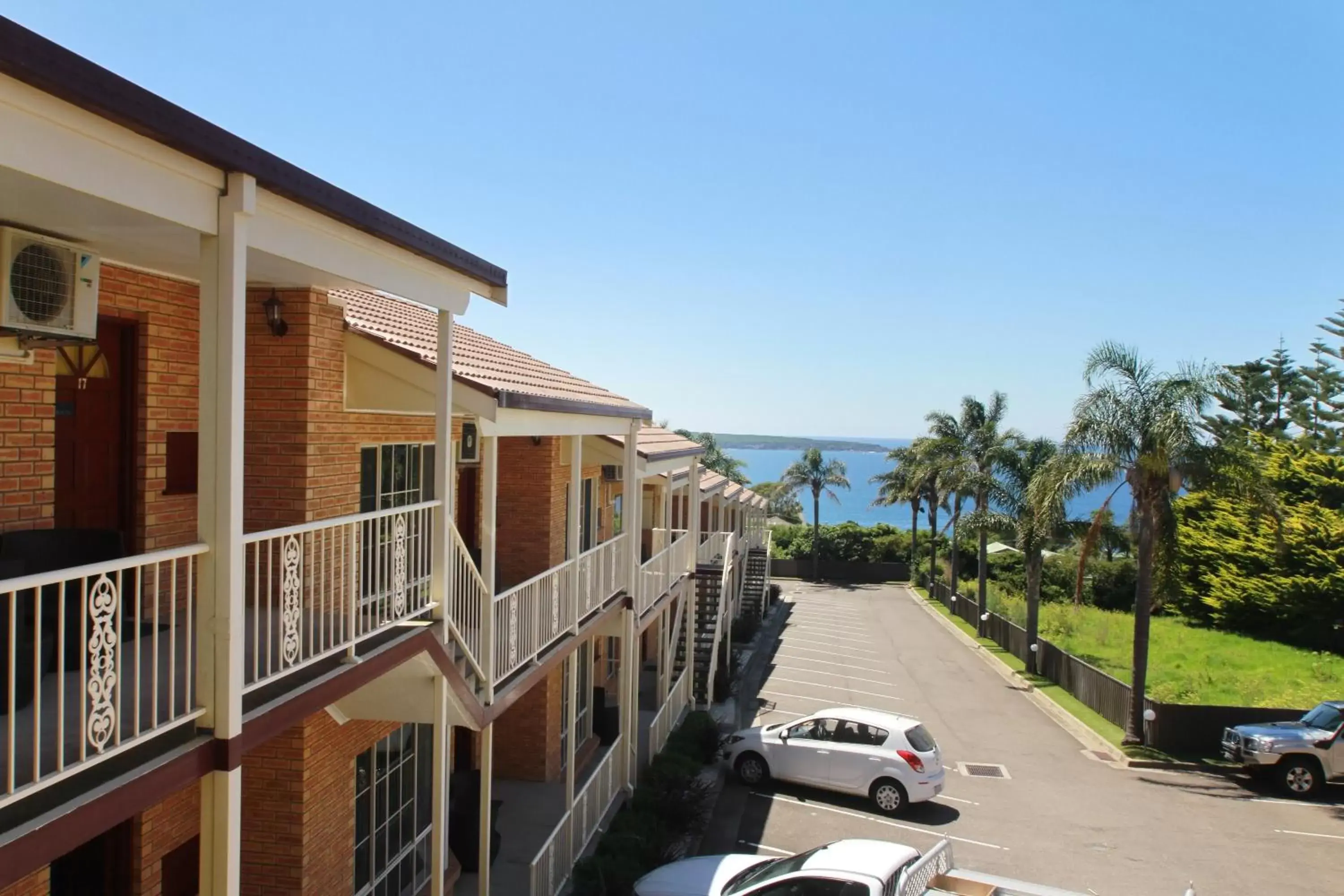 Balcony/Terrace in Twofold Bay Motor Inn