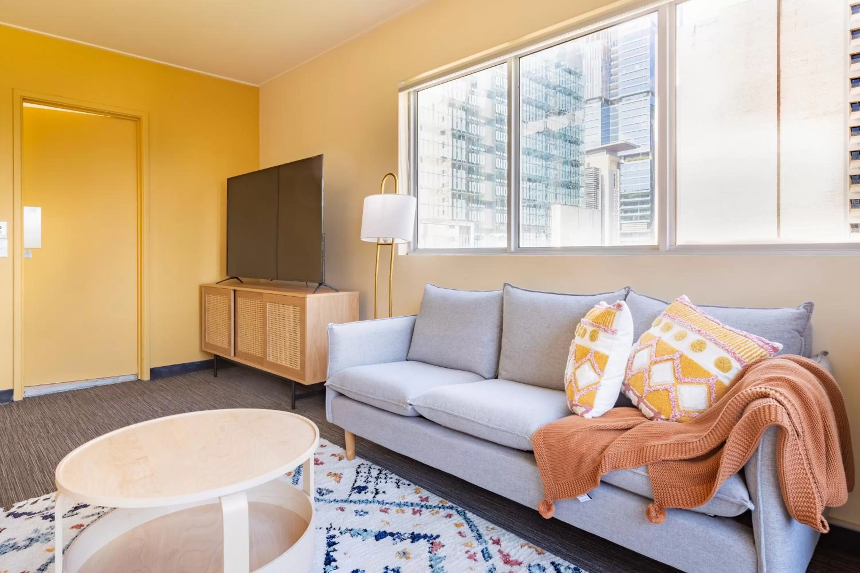 Seating area in Roamer Brisbane