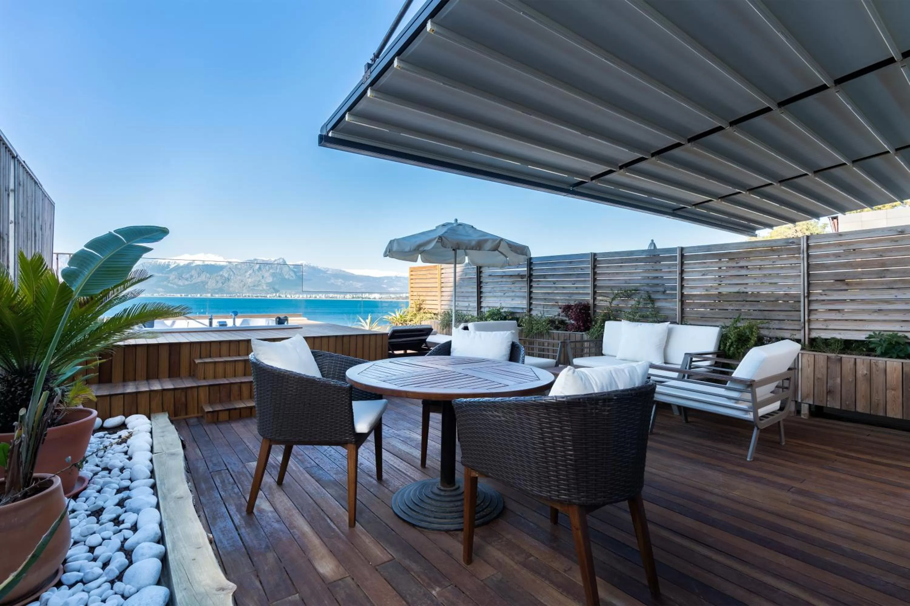 Patio in Perge Hotels - Adult Only 18 plus