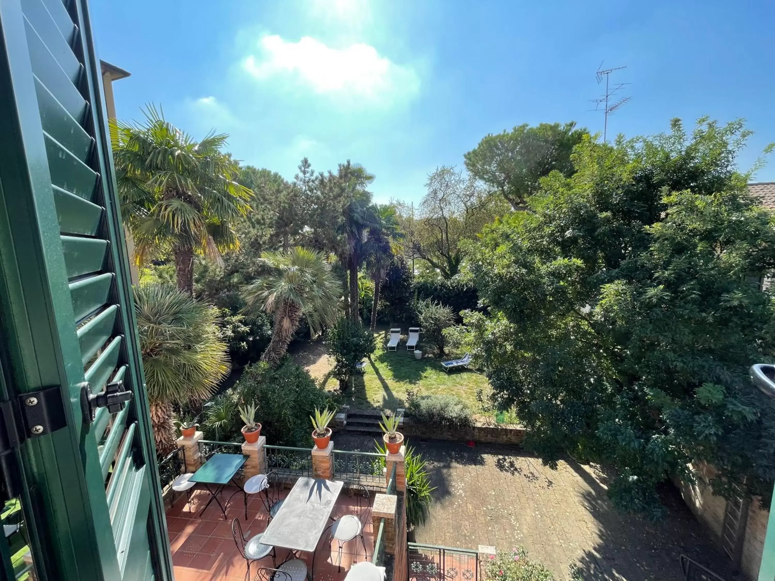 Bird's eye view in Ai Giardini di San Vitale