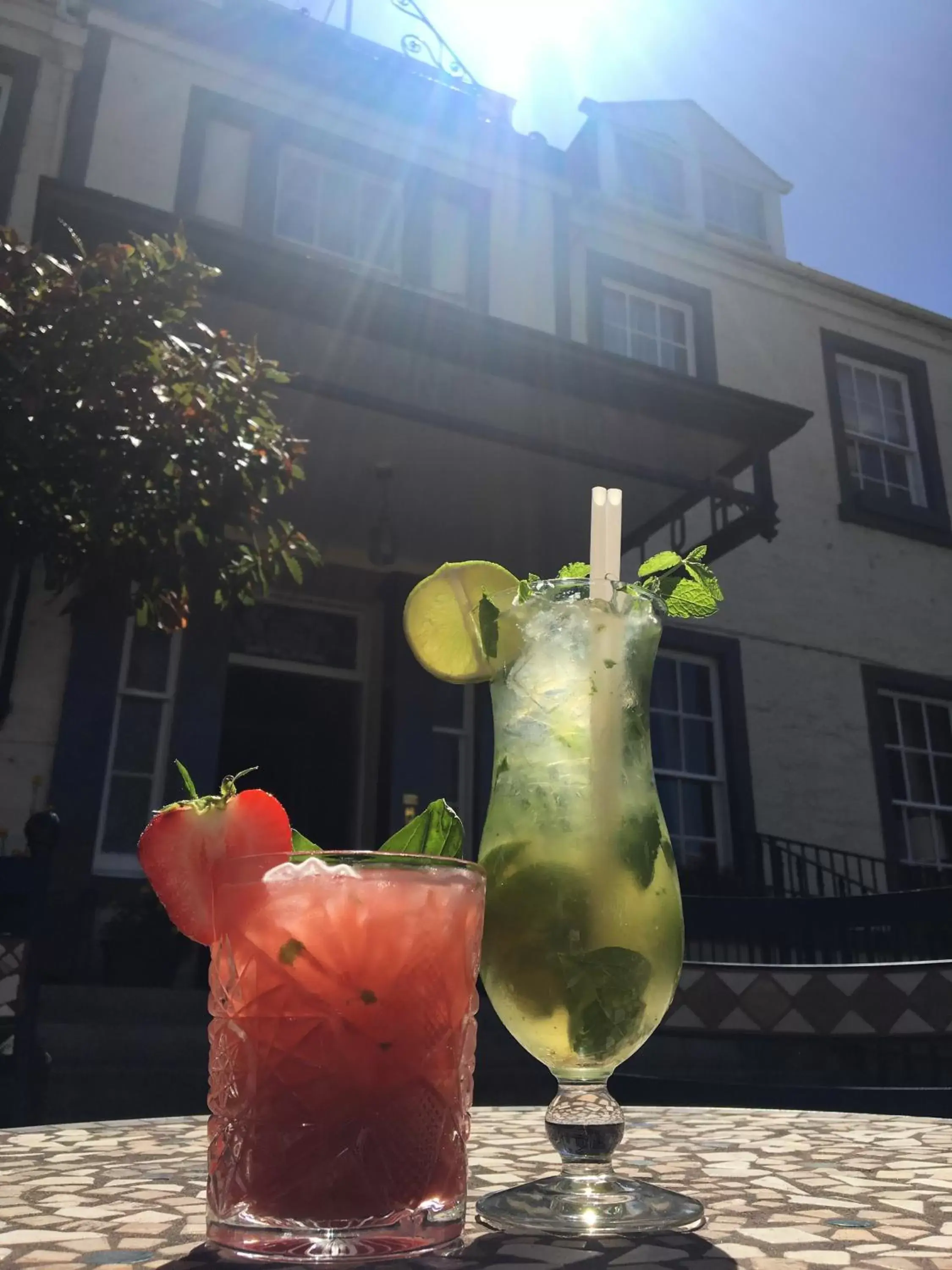 Garden in The Tontine Hotel