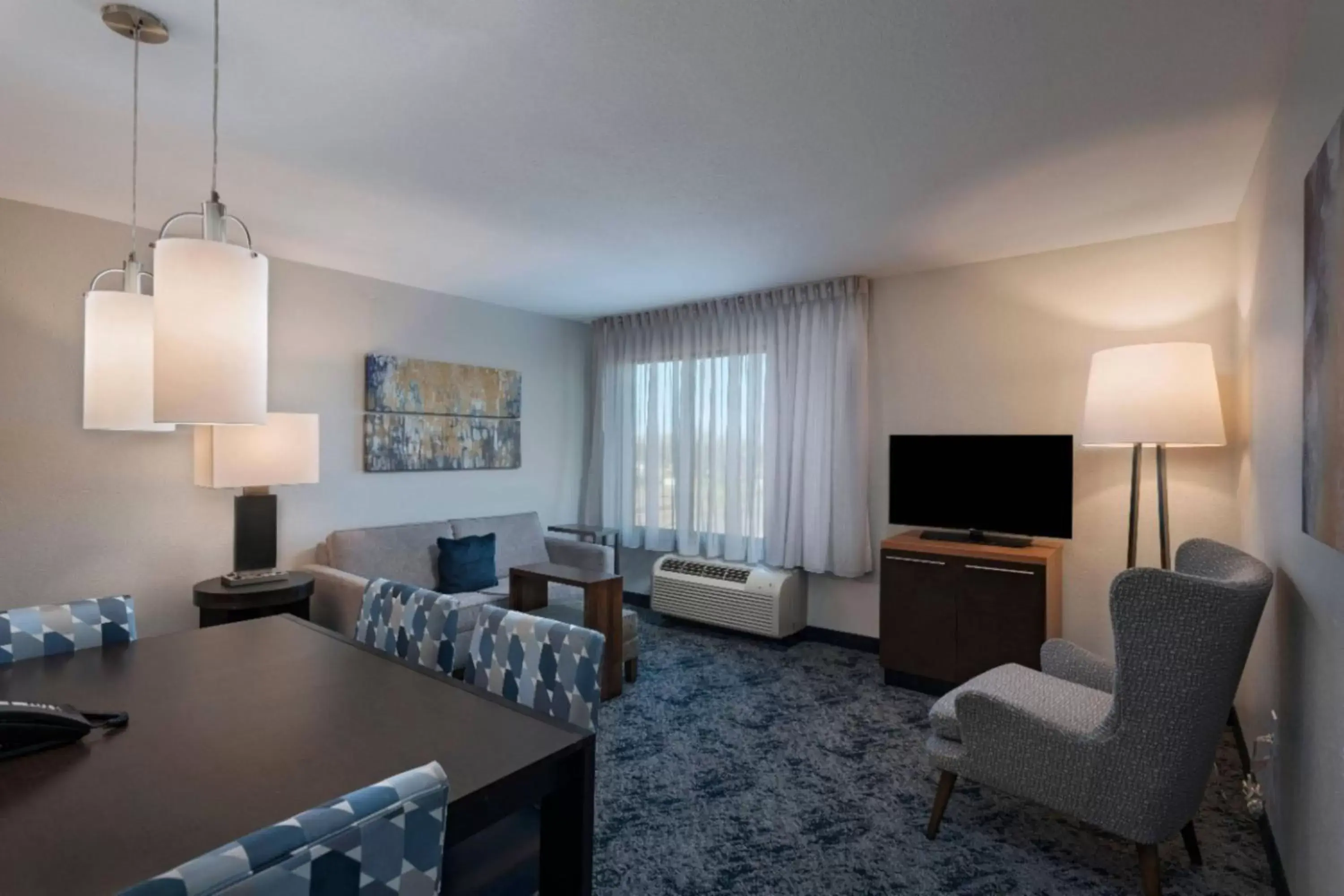Living room, Seating Area in TownePlace Suites by Marriott Monroe