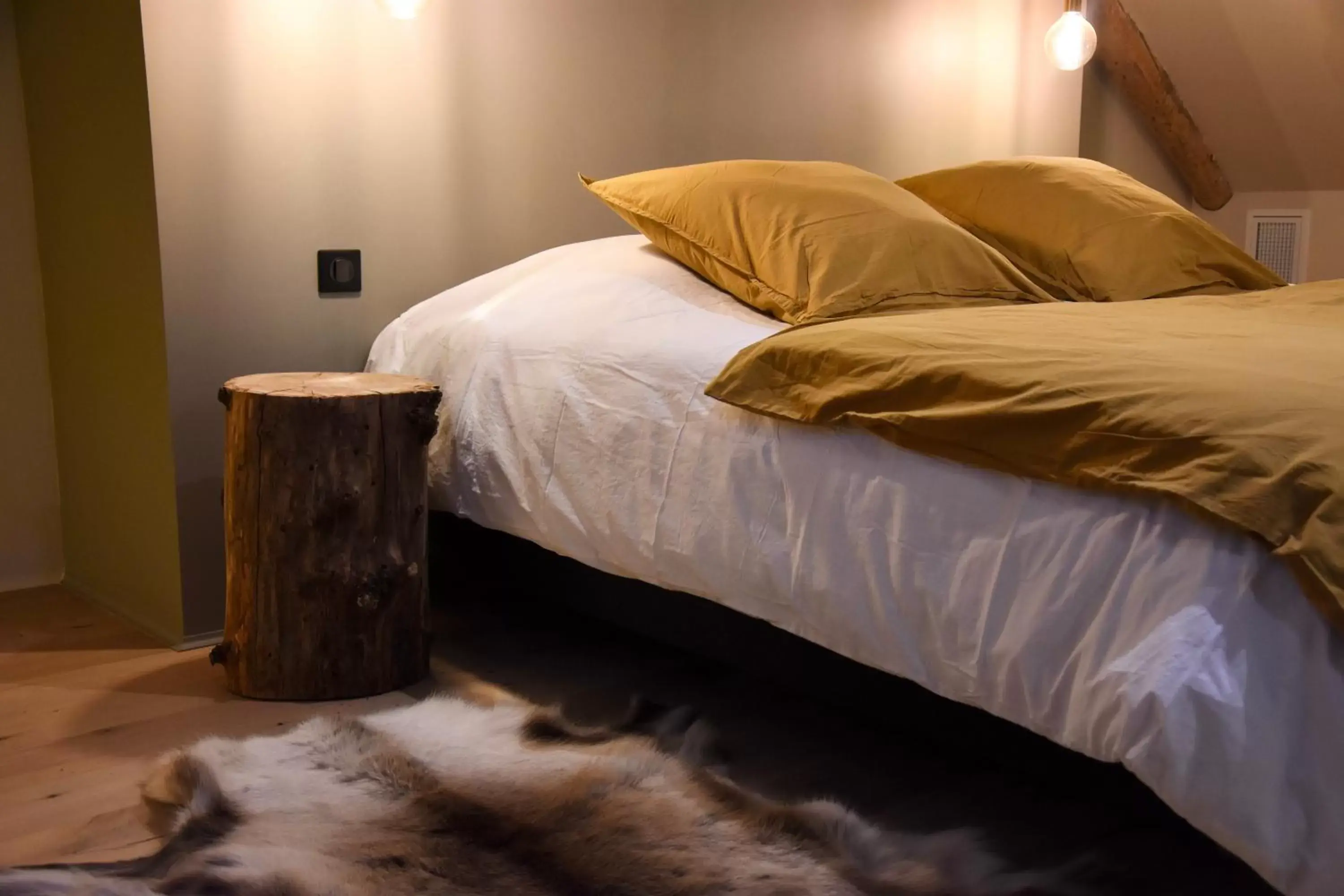 Bedroom, Bed in Domaine de La Soudelle