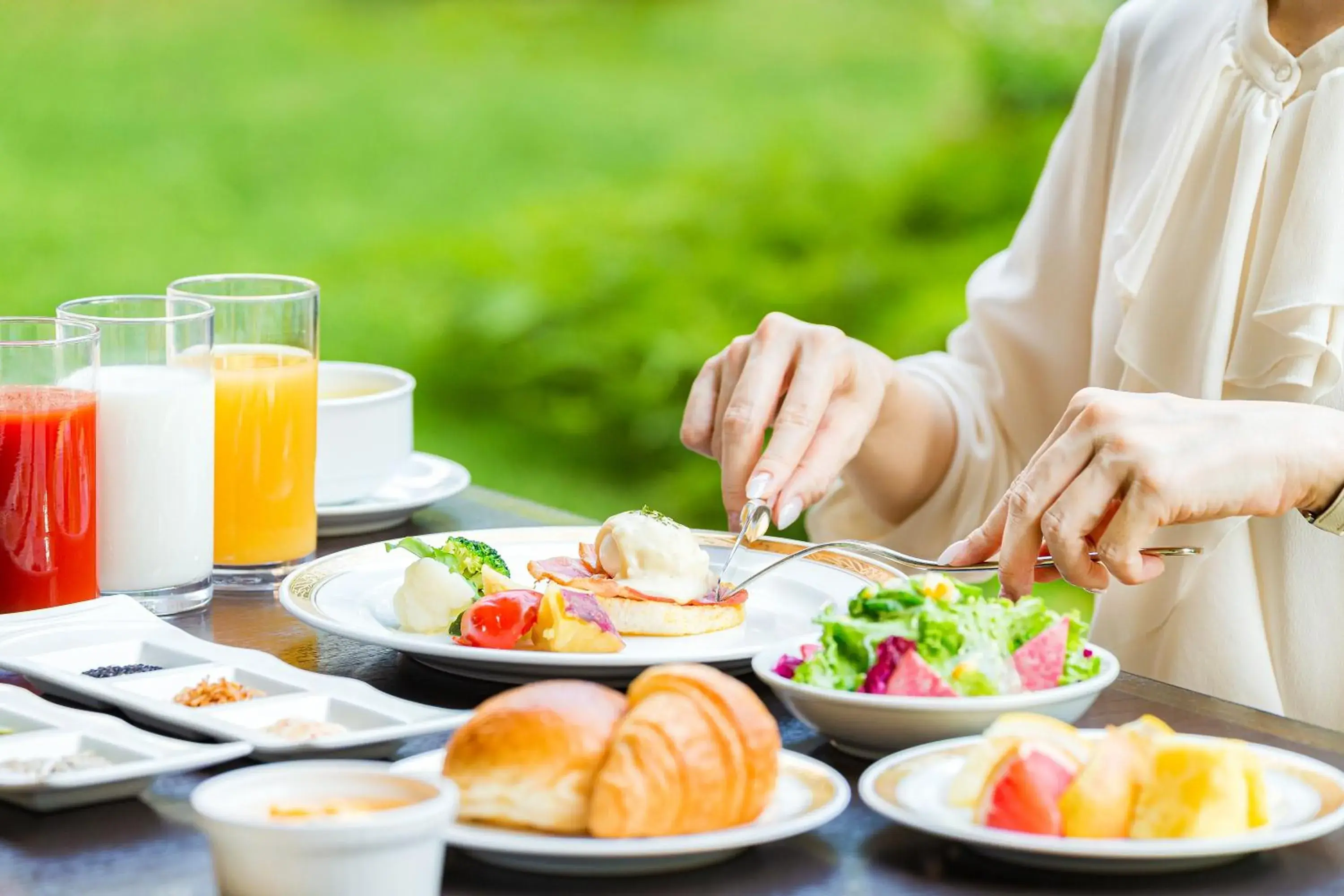 Breakfast in Okinawa Harborview Hotel