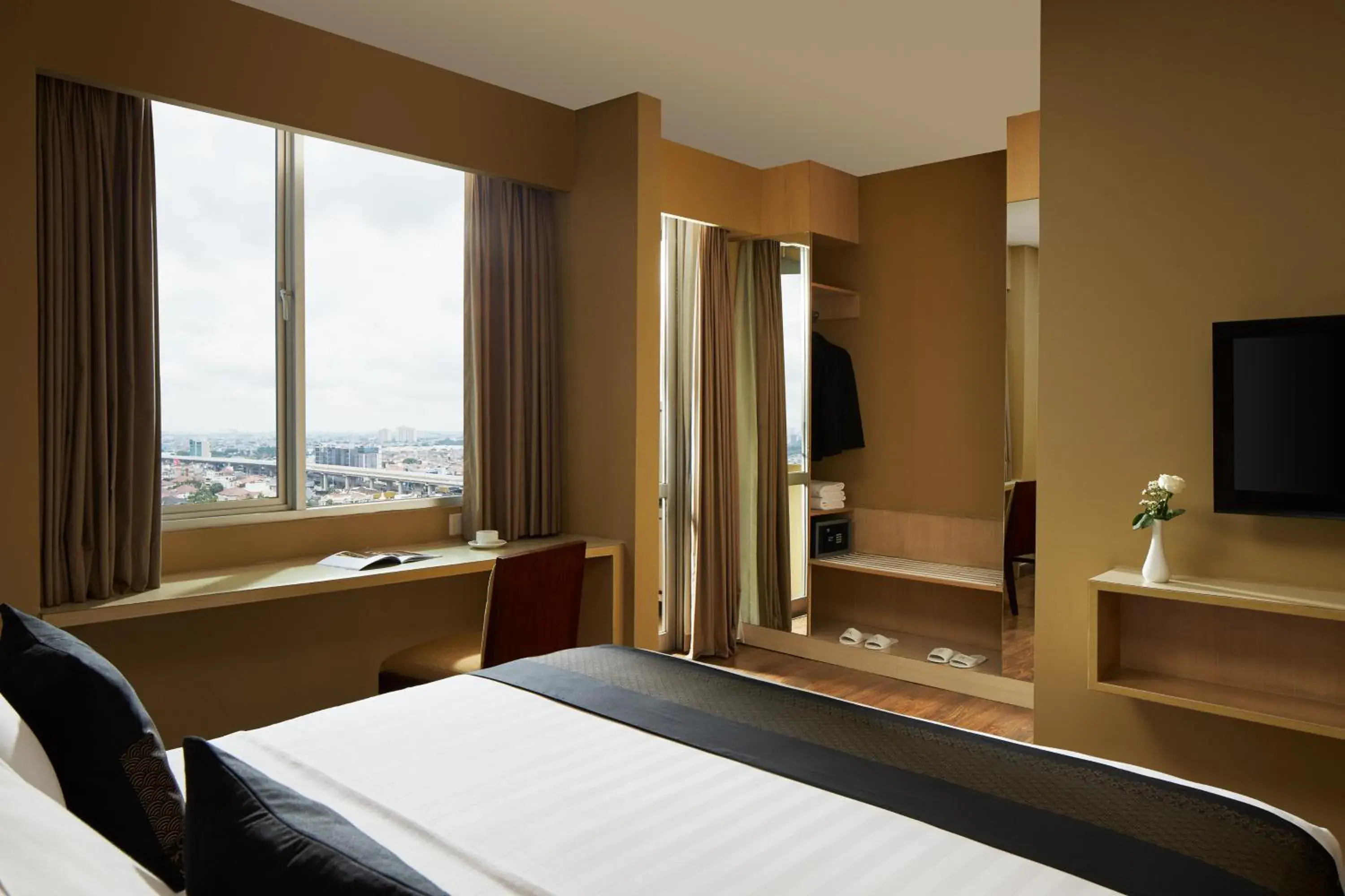 Bed in eL Hotel Jakarta Bed in eL Hotel Jakarta