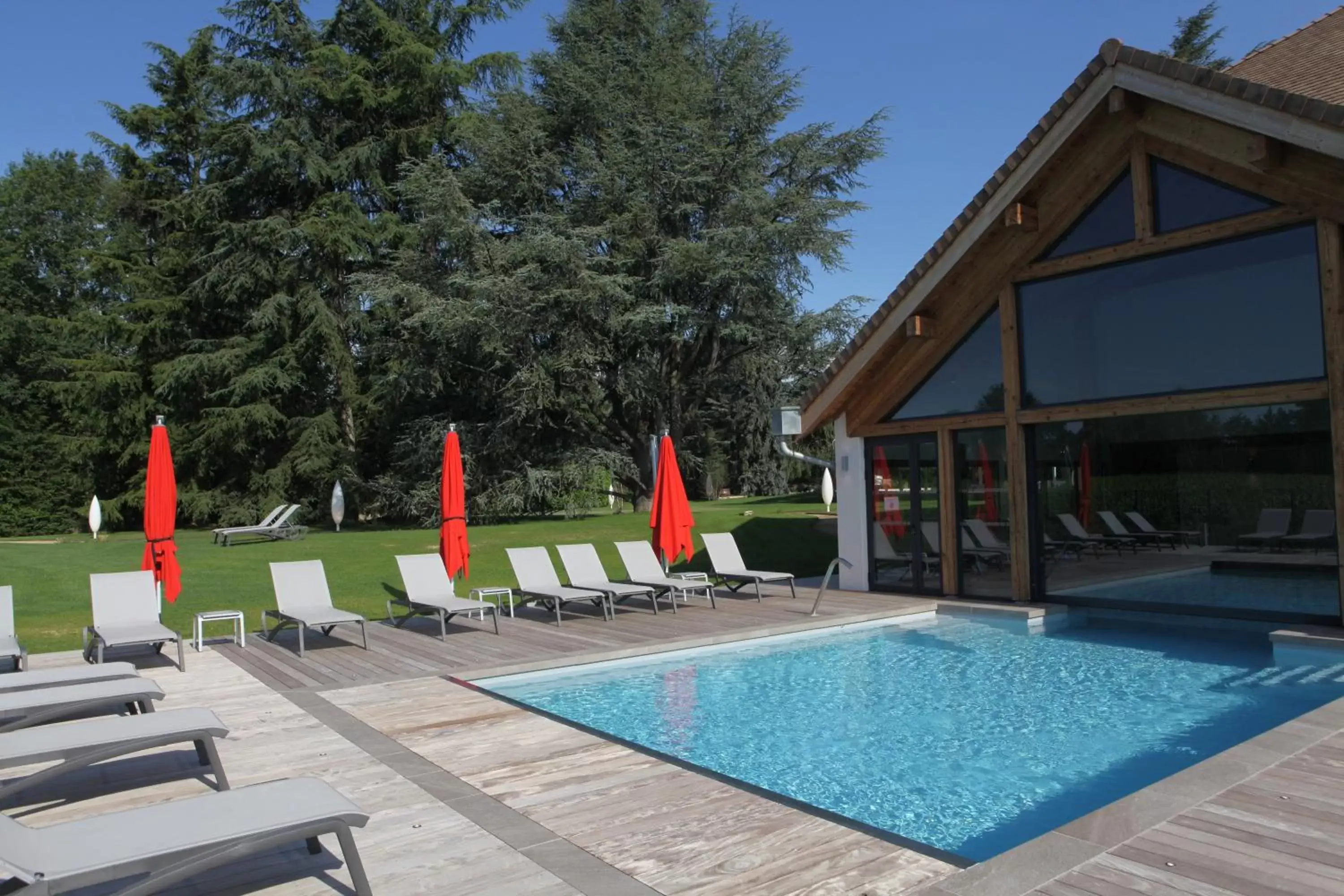 Swimming Pool in Les Maritonnes Parc & Vignoble