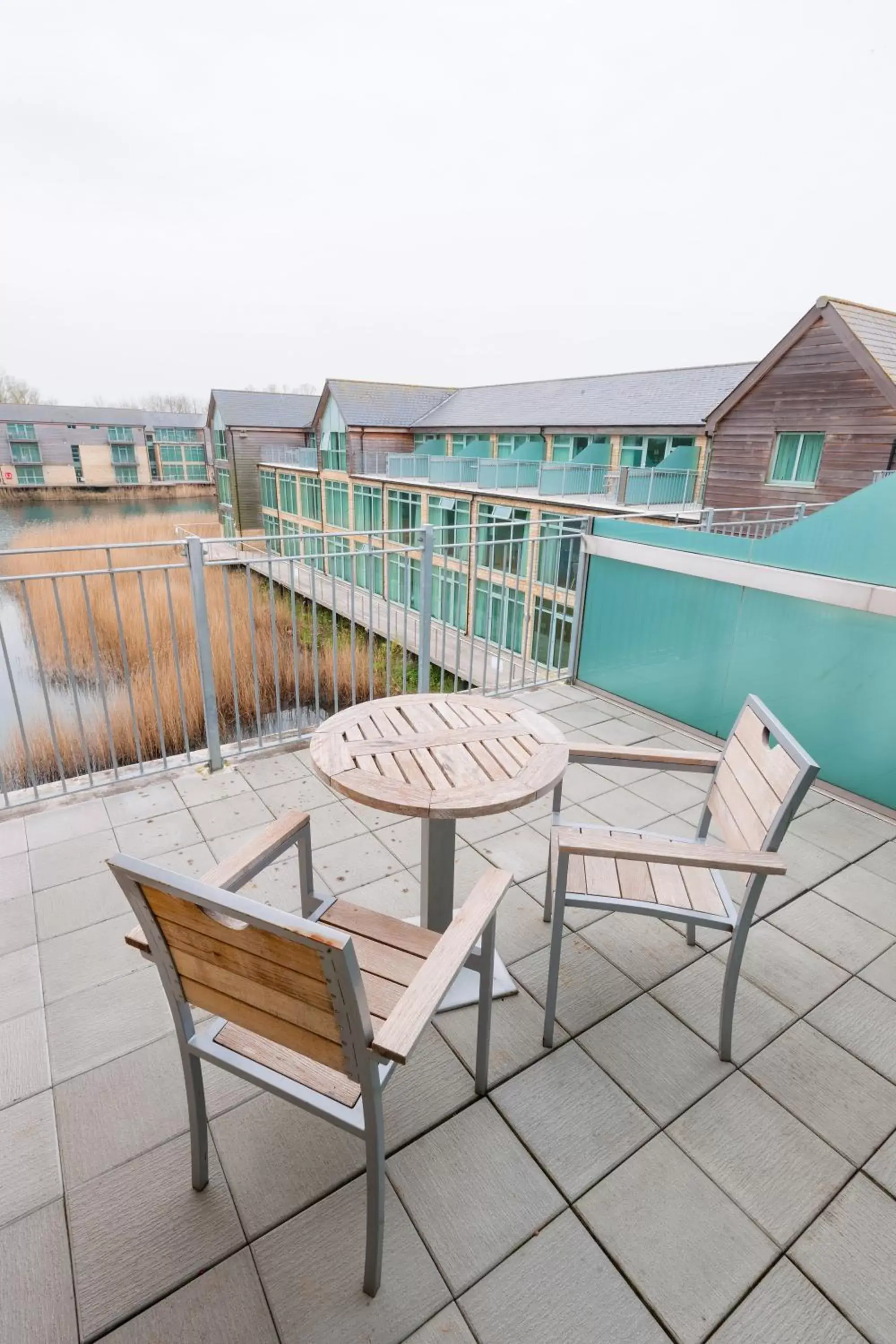 View (from property/room), Balcony/Terrace in De Vere Cotswold Water Park