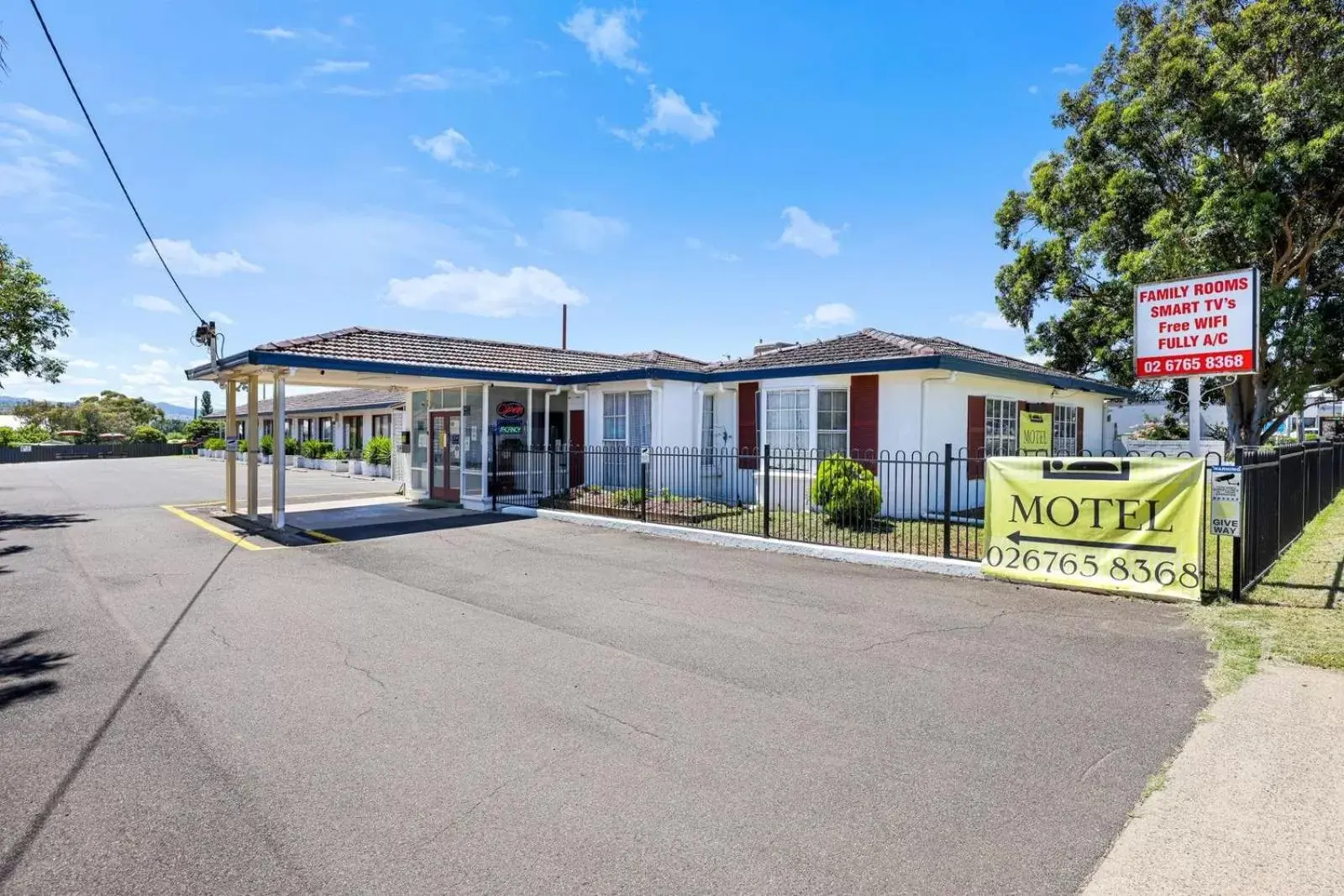 Property Building in Tamworth Budget Motel