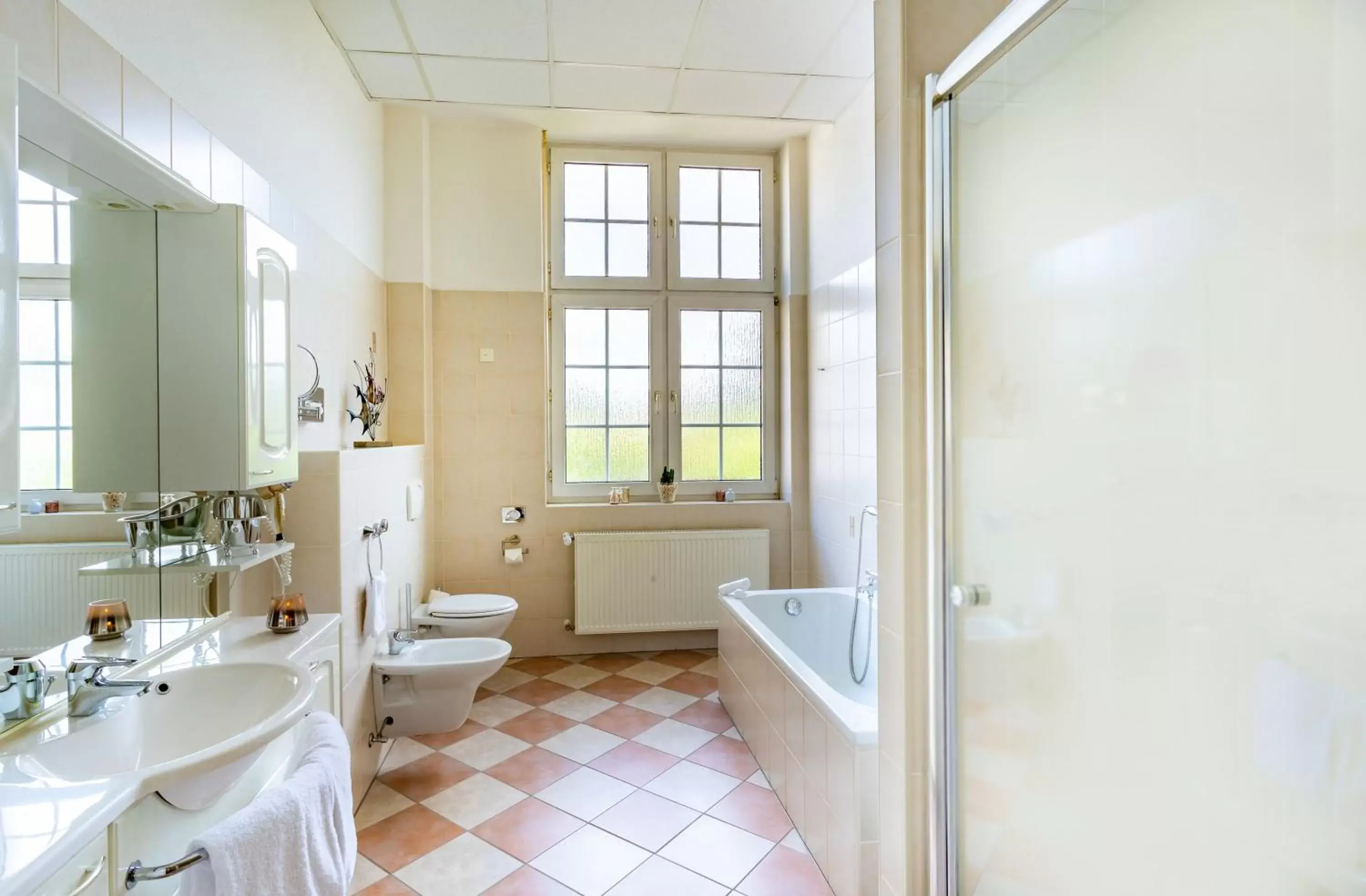 Bathroom in Hotel Badehof