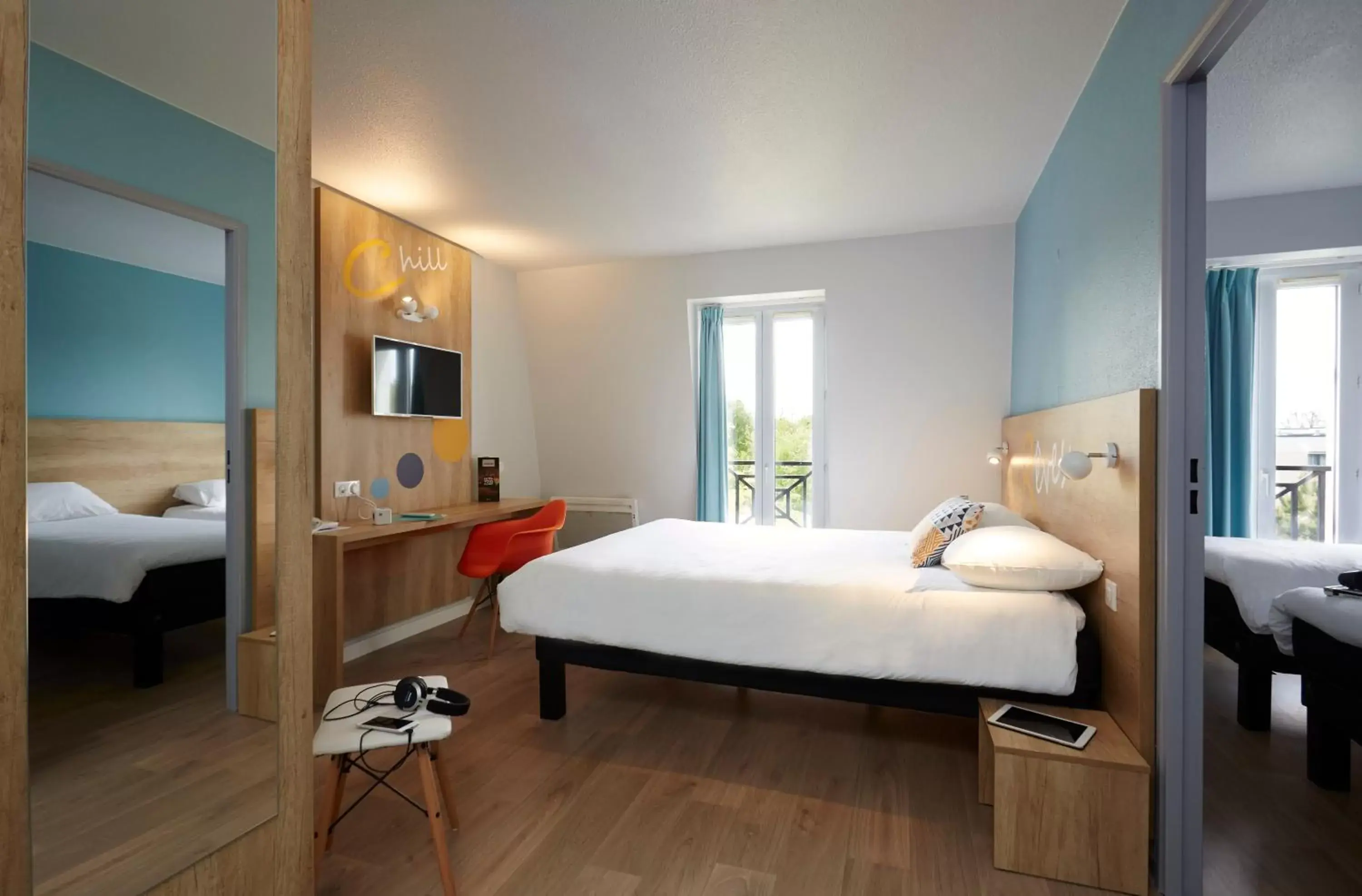 Bedroom in Hôtel Baudouin