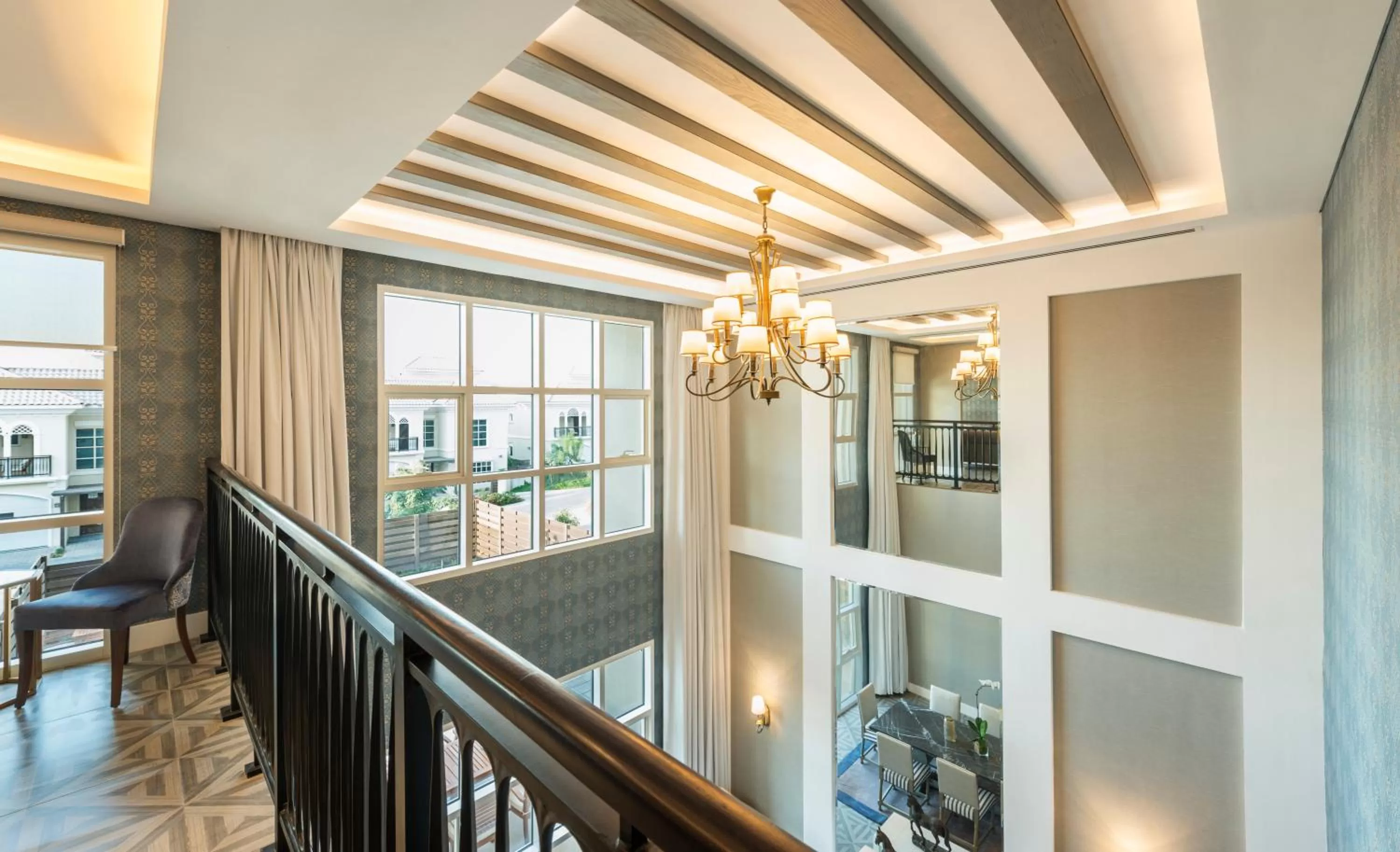 Dining area in Al Habtoor Polo Resort