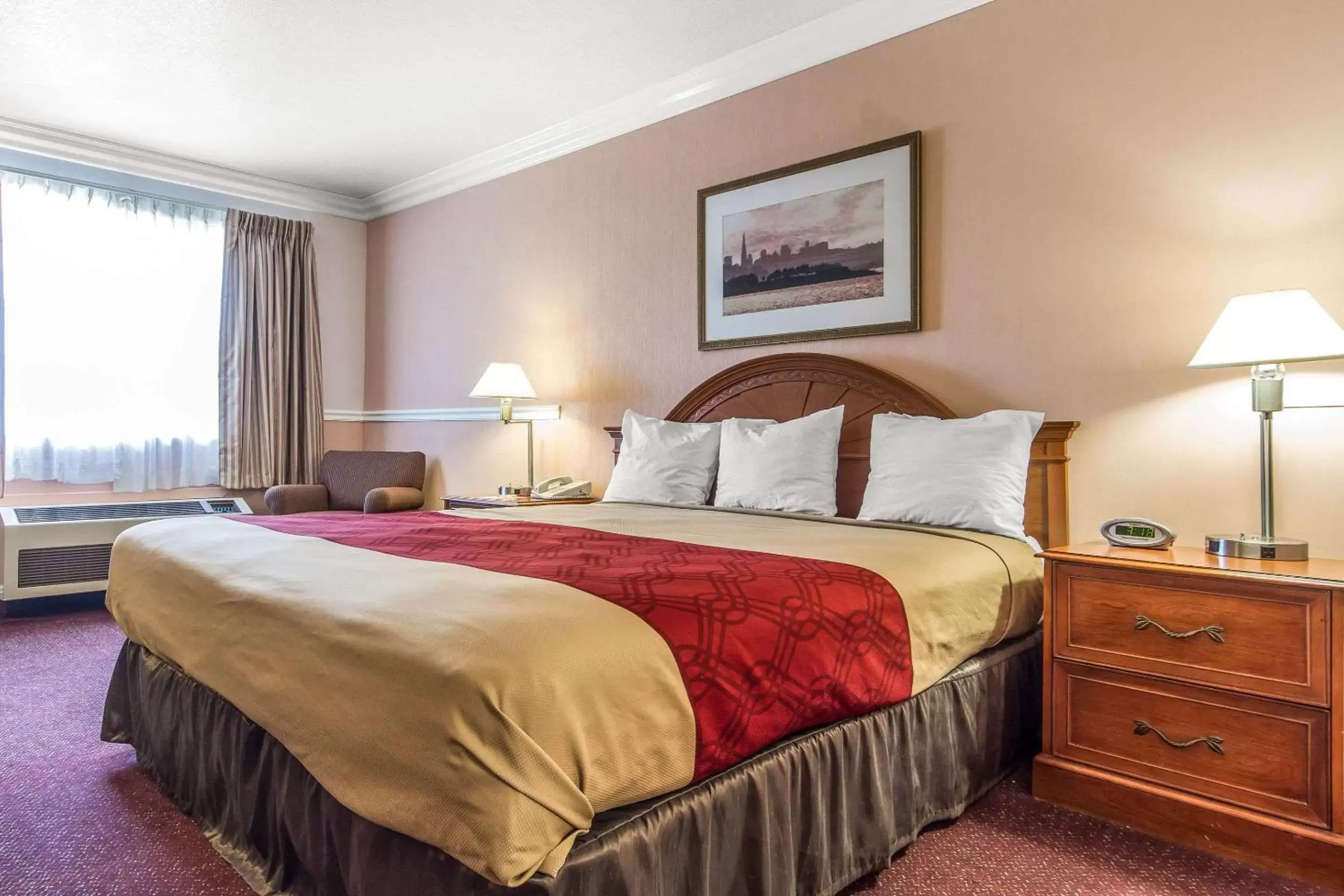 Photo of the whole room, Bed in Econo Lodge Castro Valley I-580