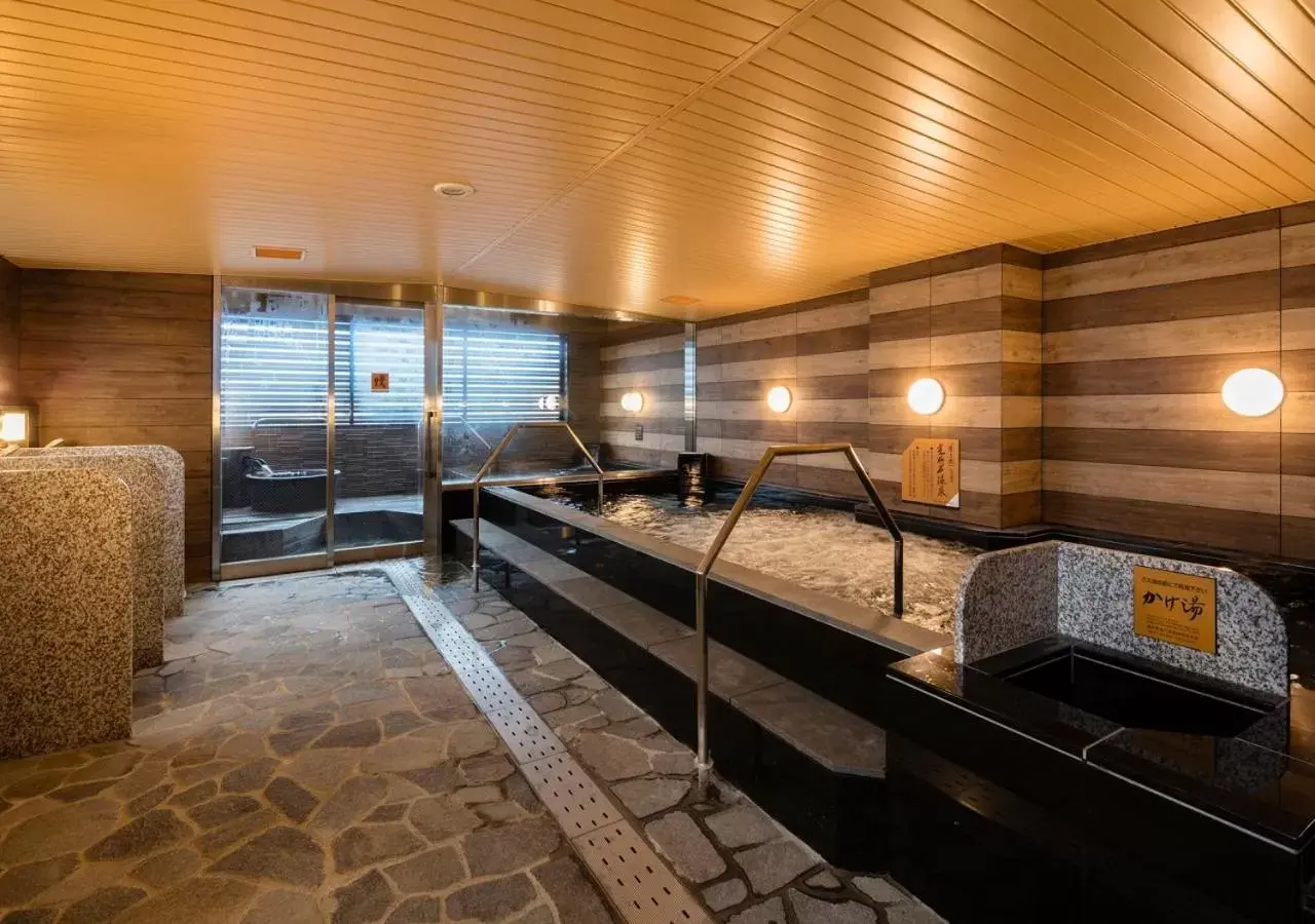 Public Bath, Bed in APA Hotel Asakusa Tawaramachi Ekimae Public Bath, Bed in APA Hotel Asakusa Tawaramachi Ekimae