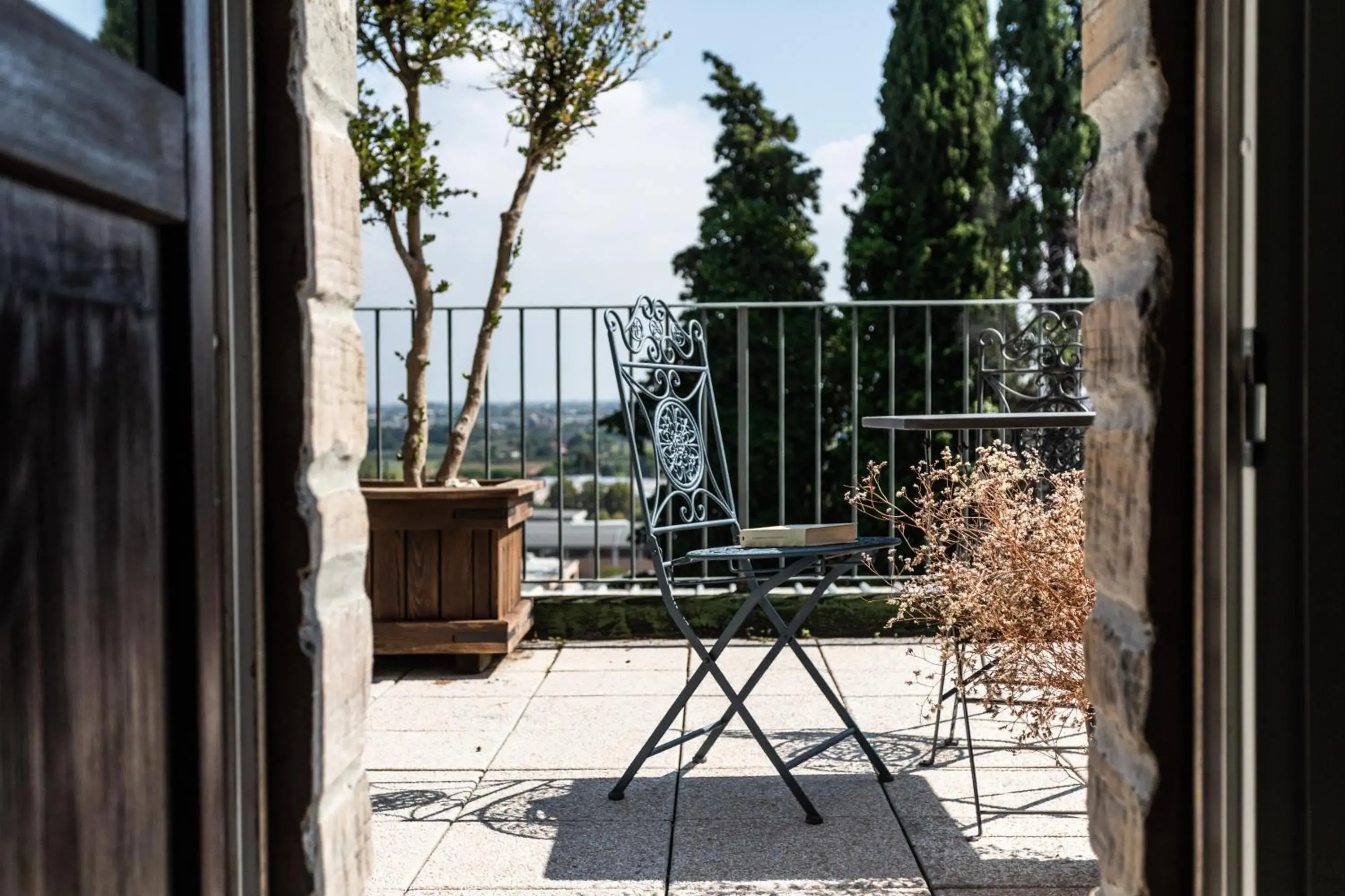 Balcony/Terrace in Quel Castello di Diegaro