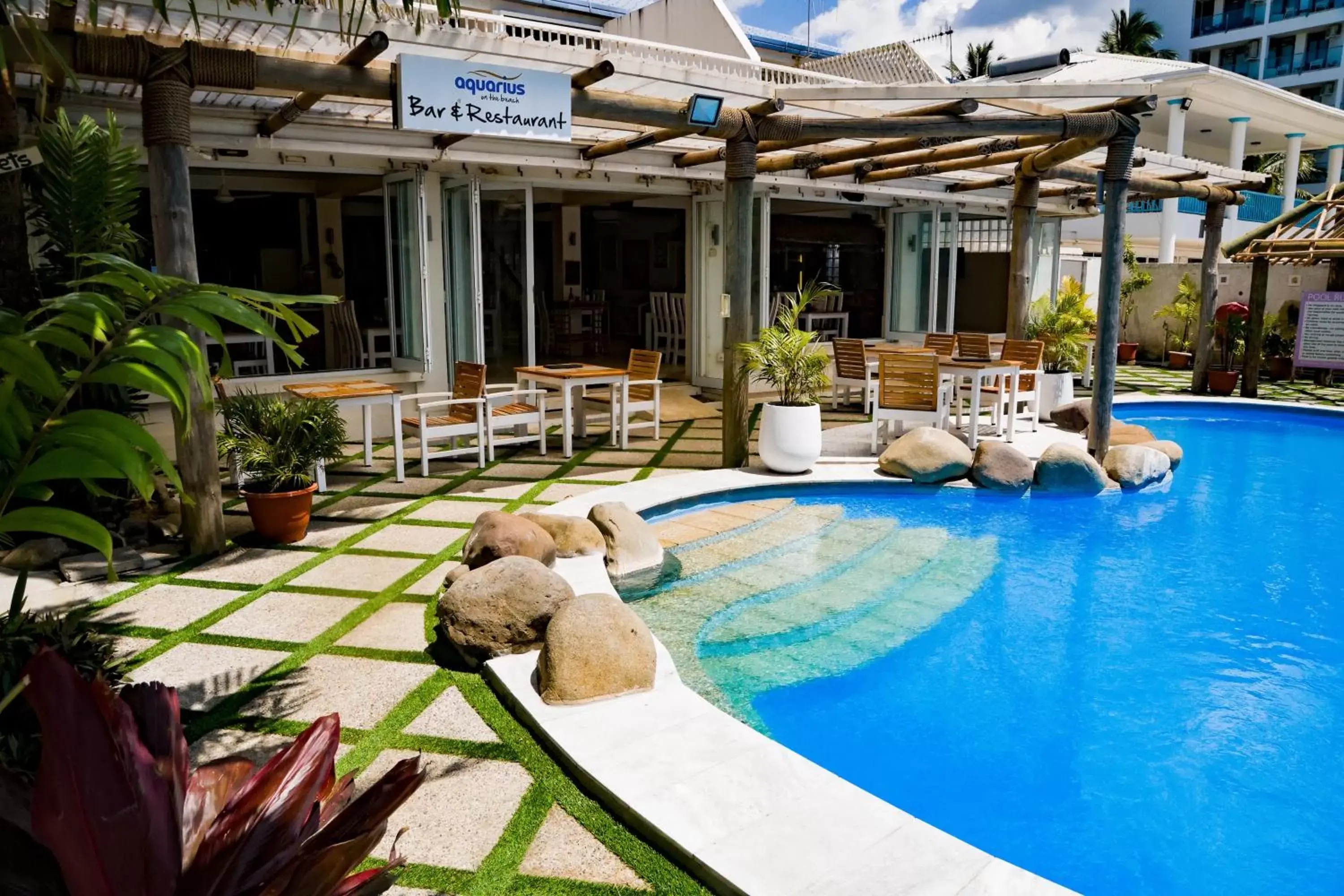 Property building, Swimming Pool in Aquarius On The Beach