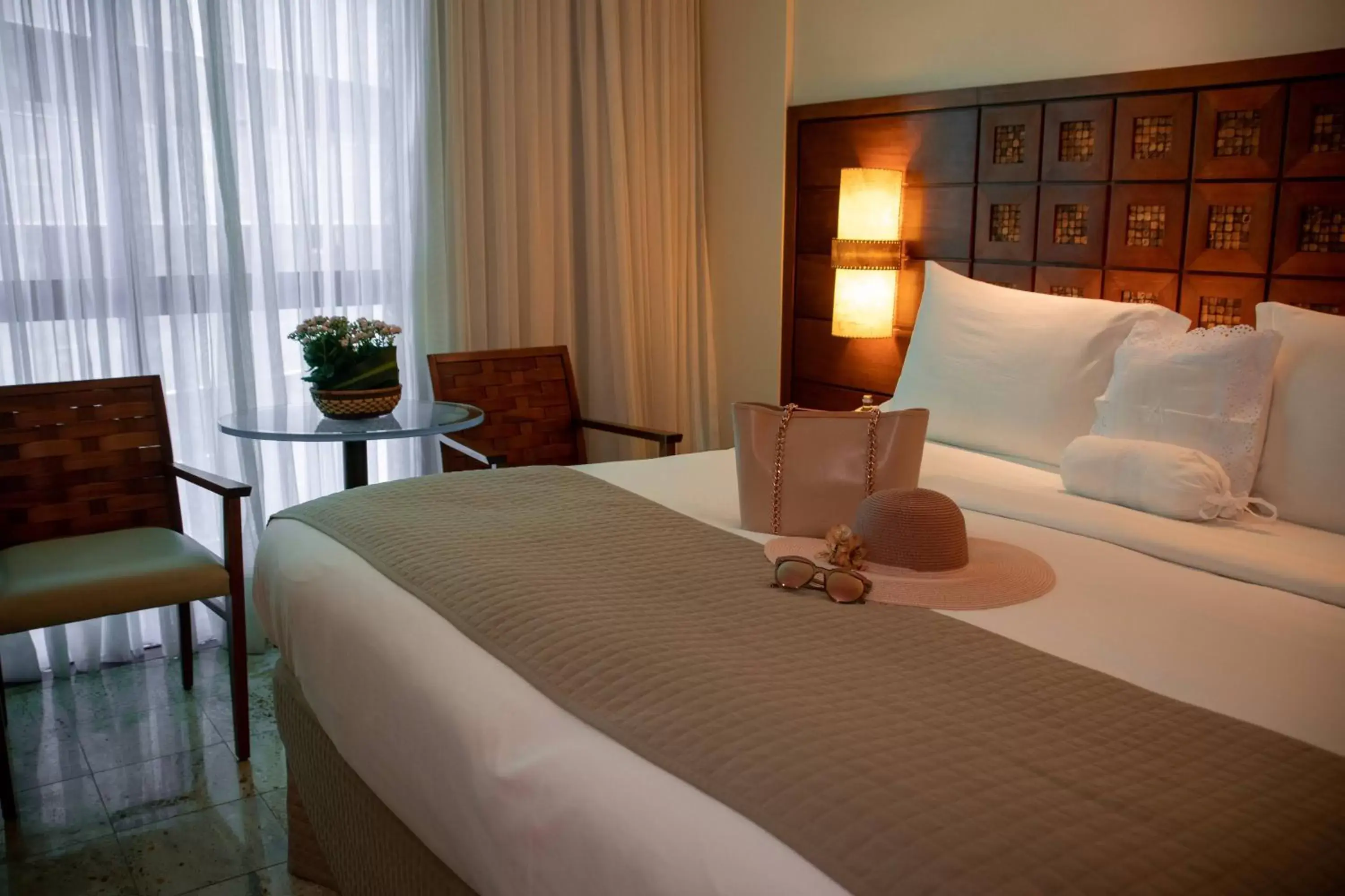 Bed in Hotel Atlante Plaza