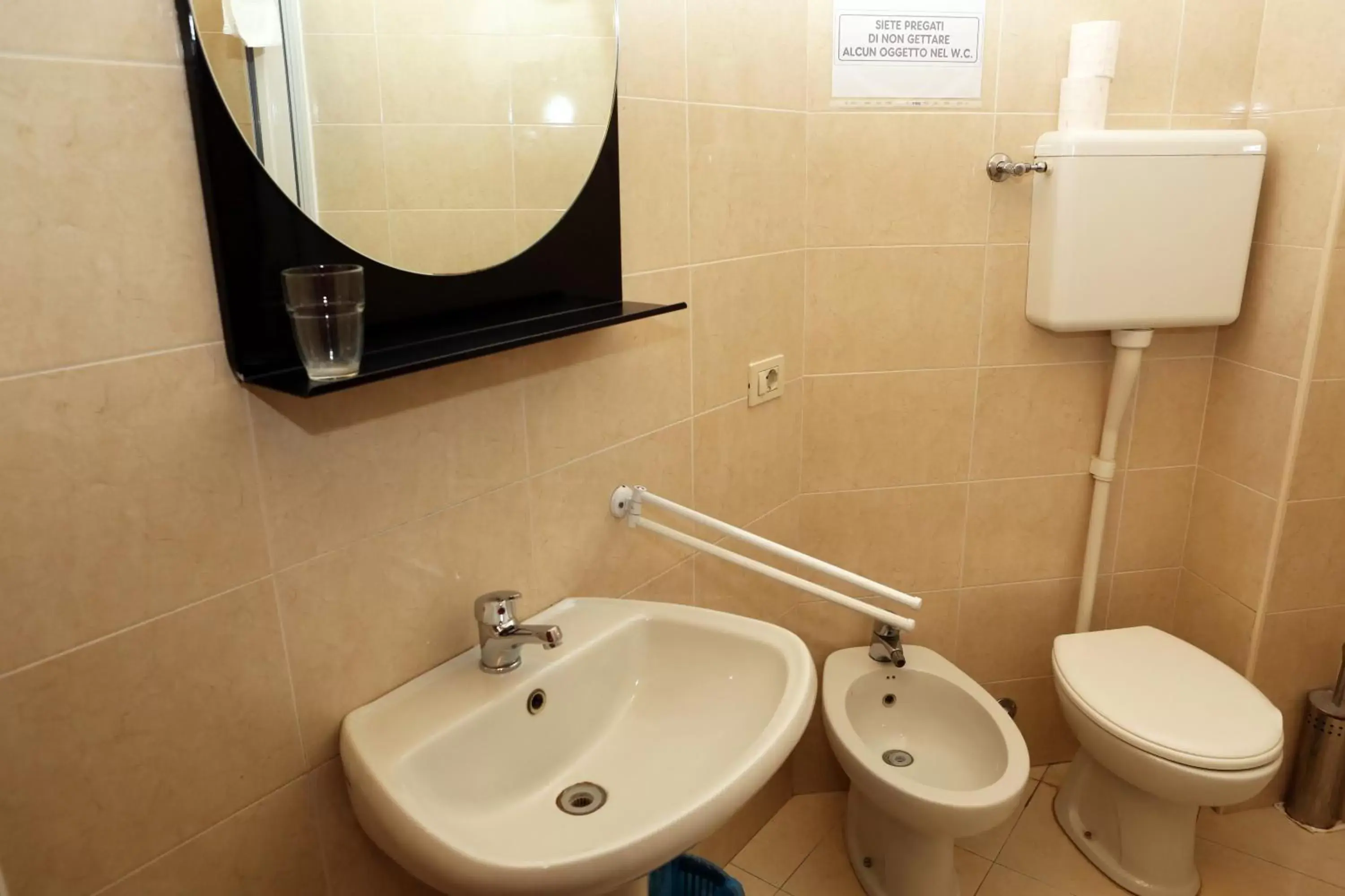 Bathroom in Hotel Bicocca