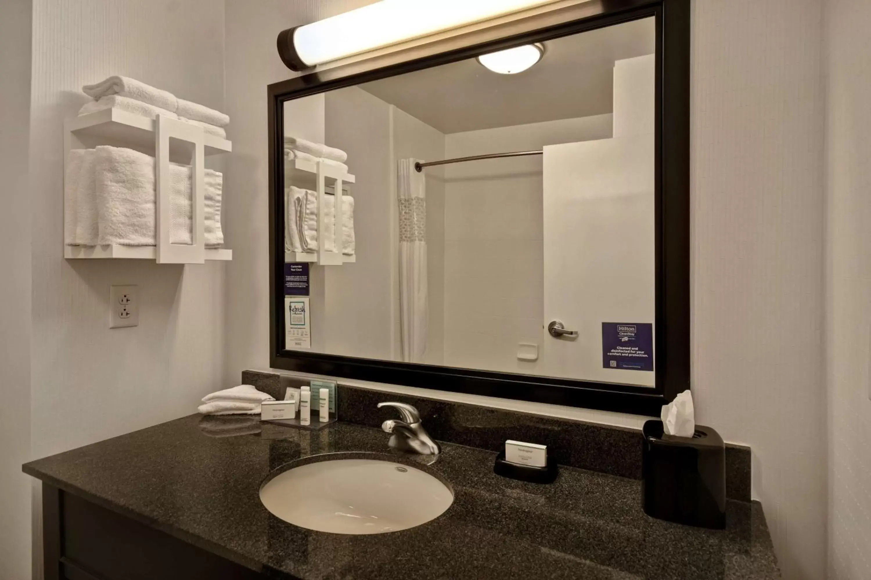 Bathroom in Hampton Inn & Suites - Columbia South, MD