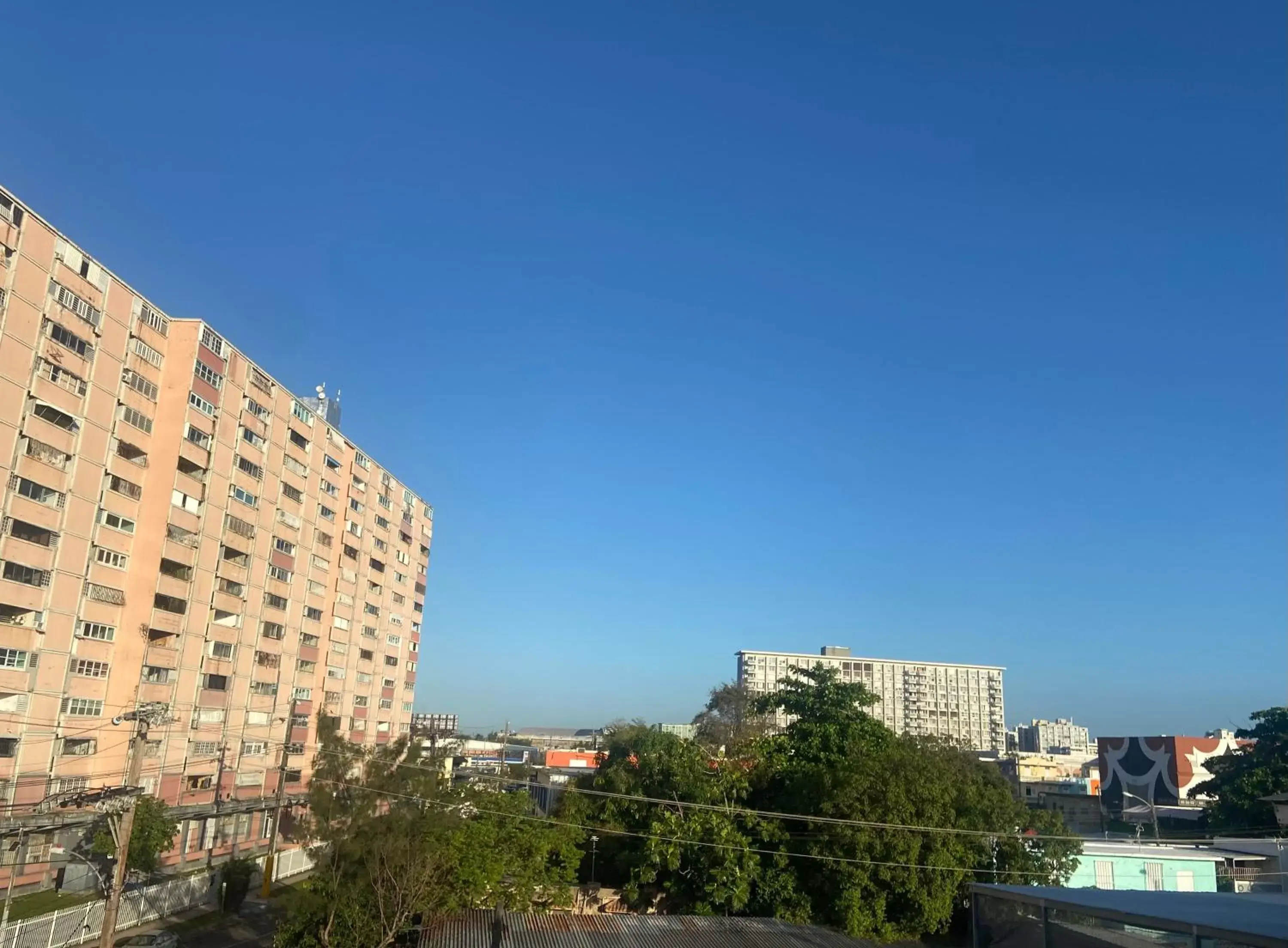 City view in La Calma Poshtel City view in La Calma Poshtel