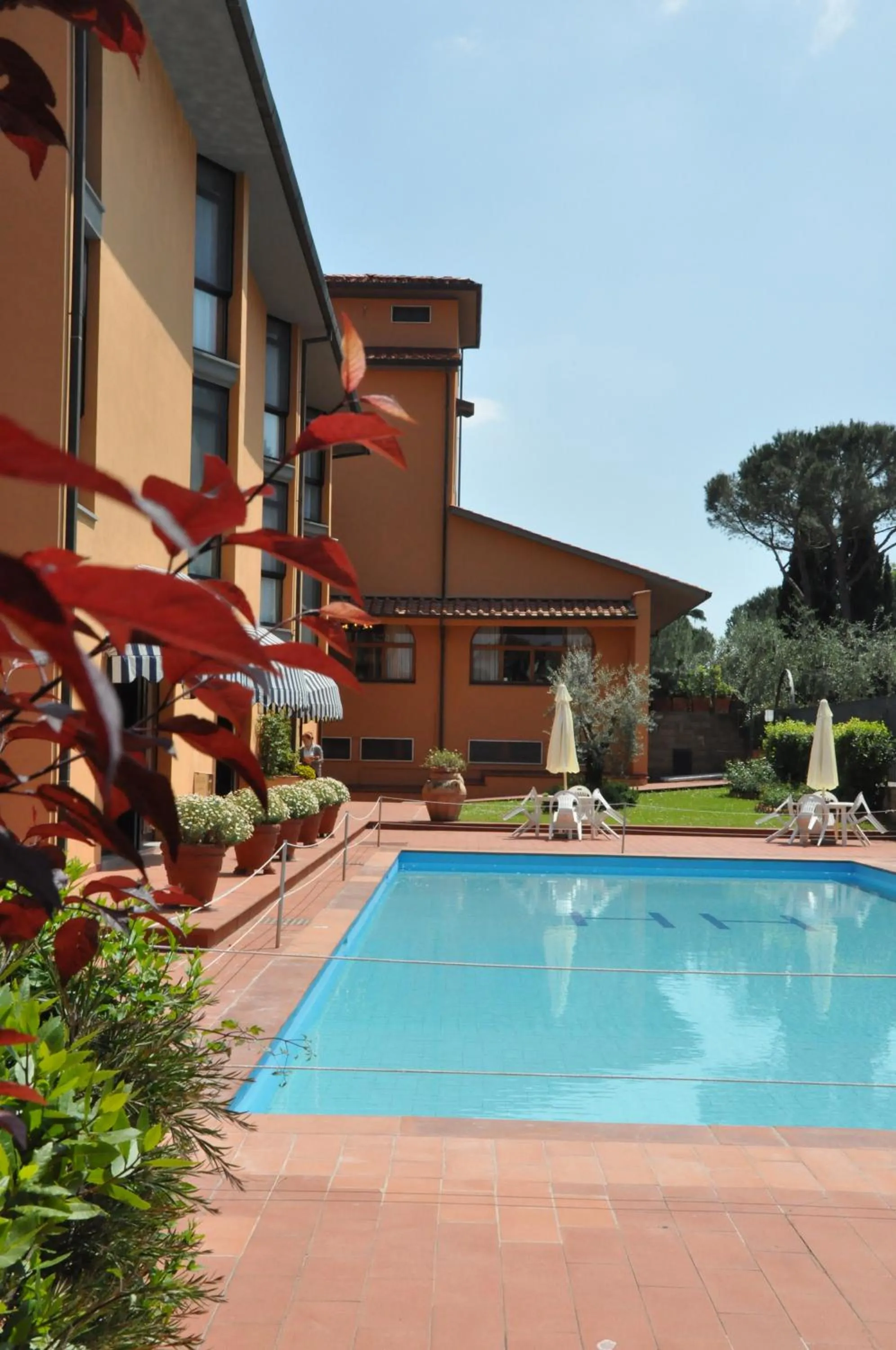 Swimming pool in Hotel Hermitage