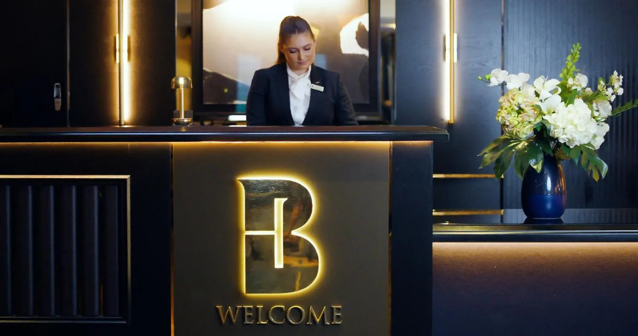 Lobby/Reception in Belvedere Hotel Parnell Square