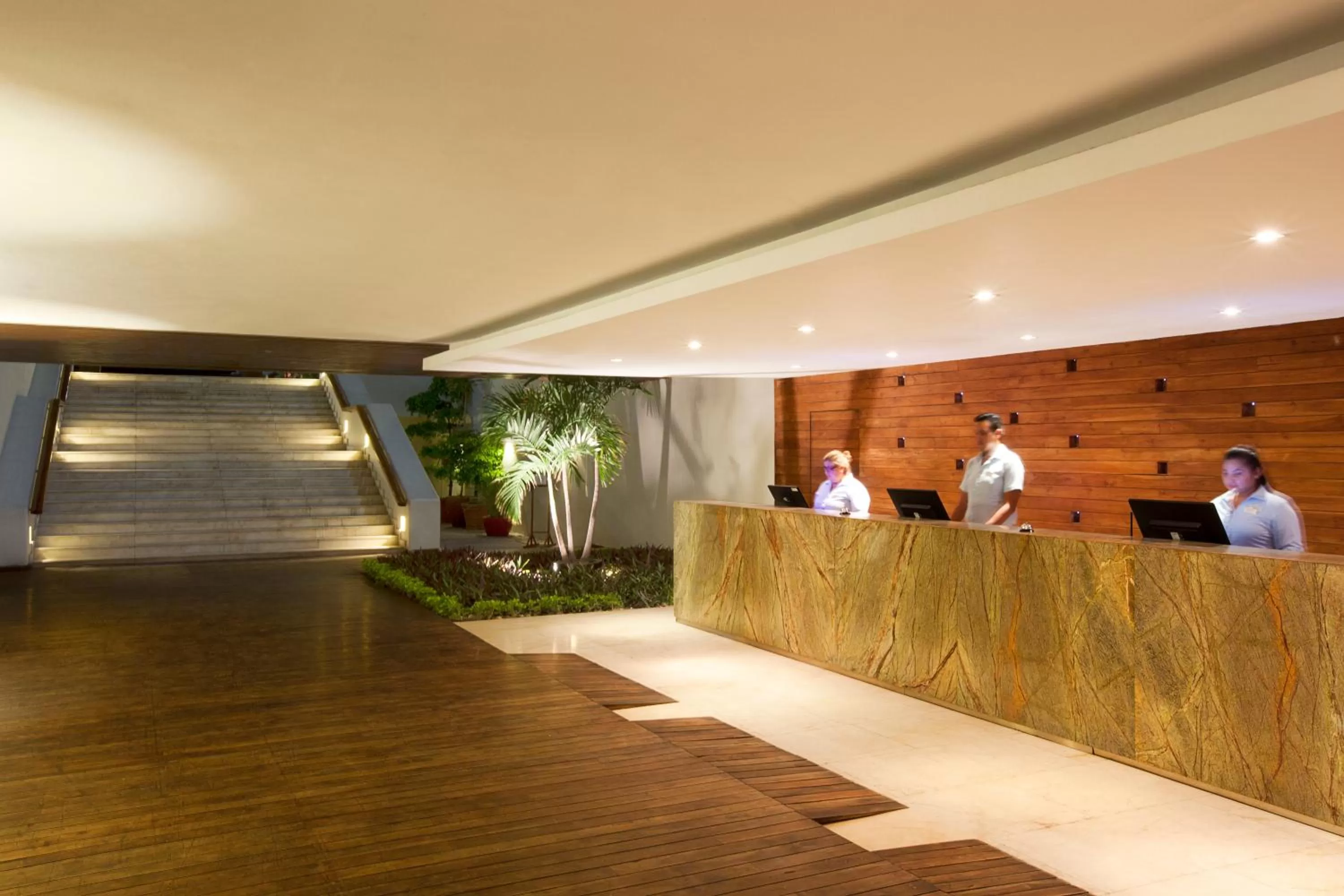 Facade/entrance in Emporio Mazatlan