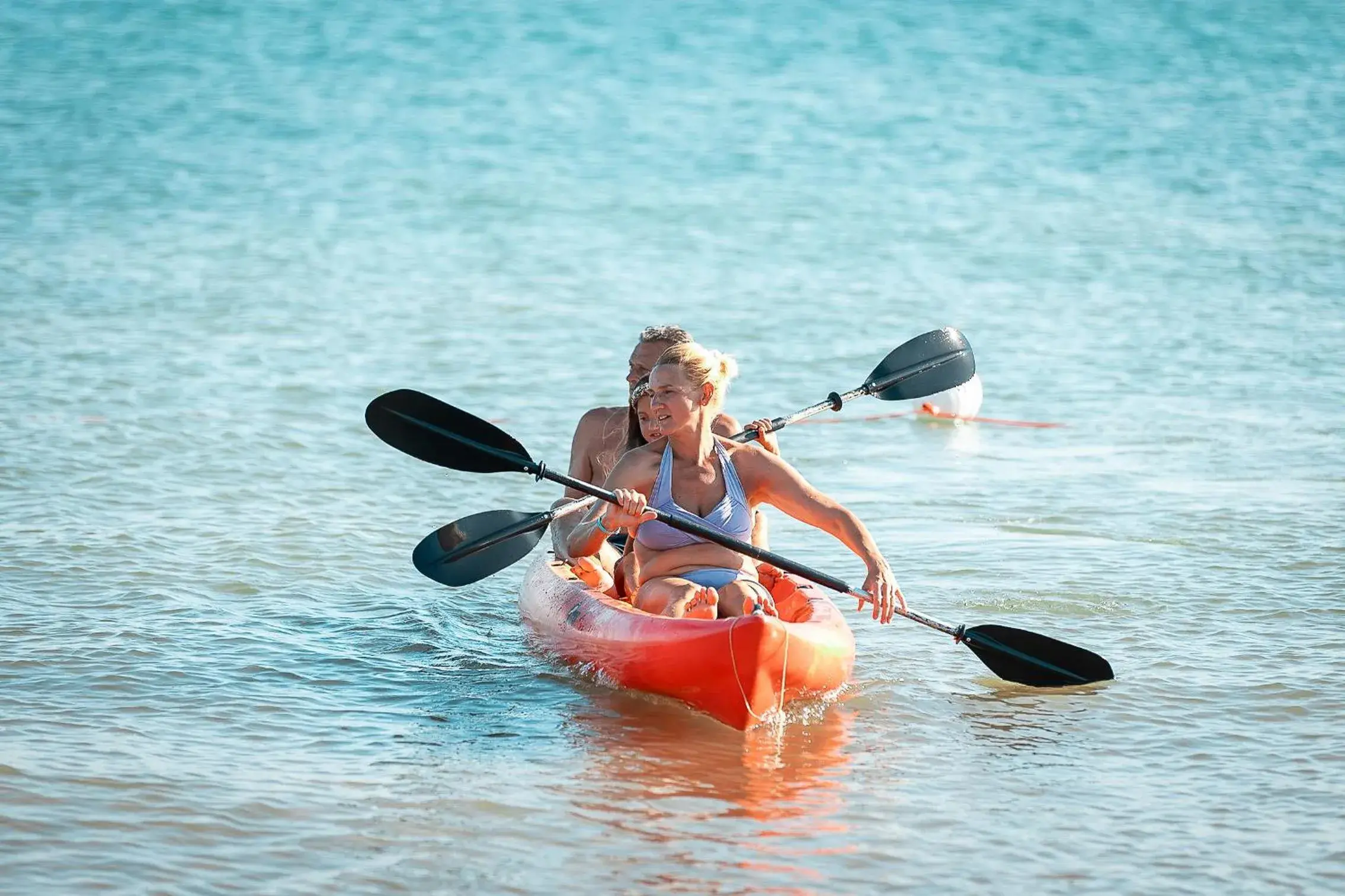 Canoeing in Triscinamare Hotel Residence