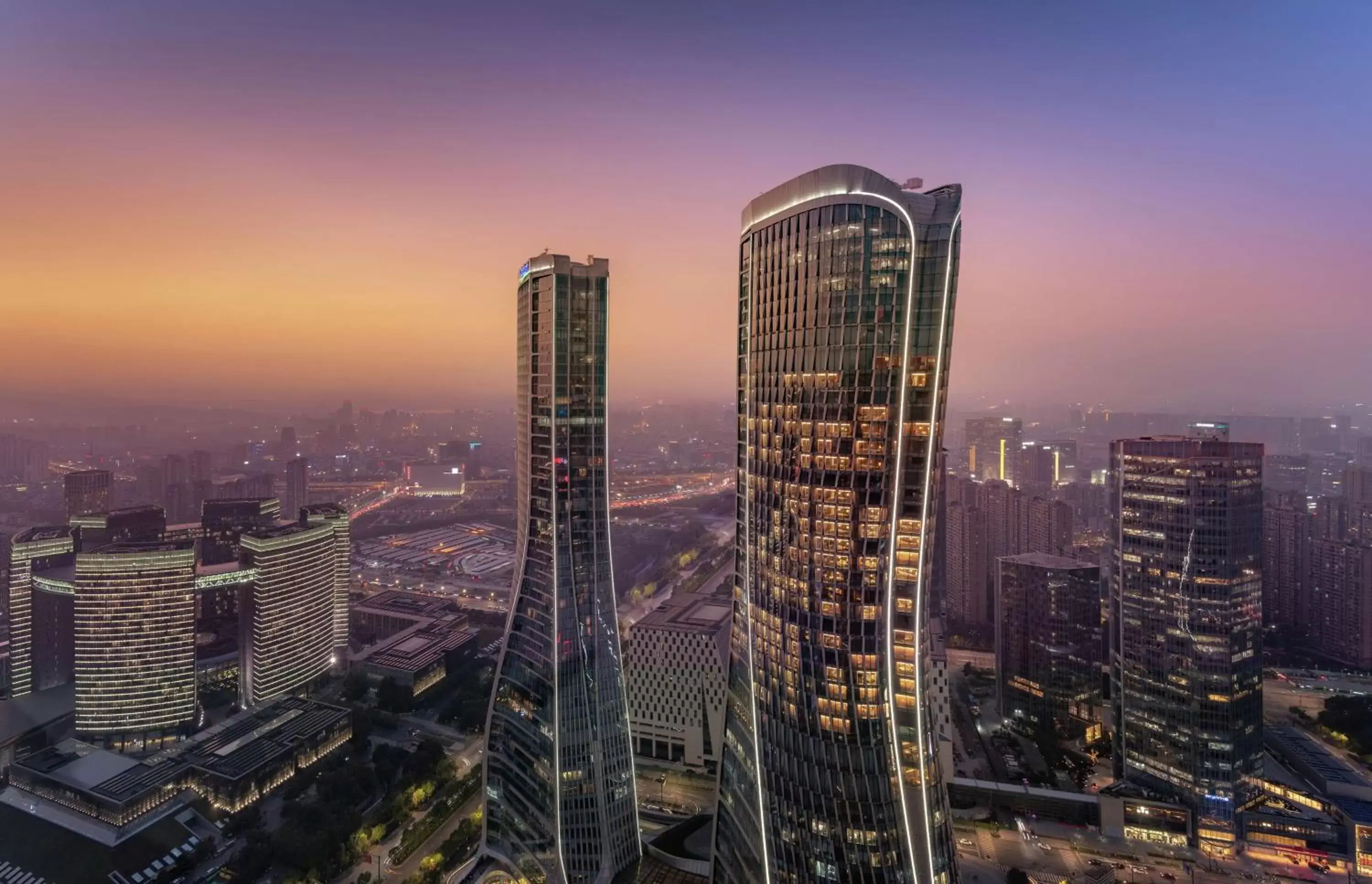 Property building in Conrad Hangzhou