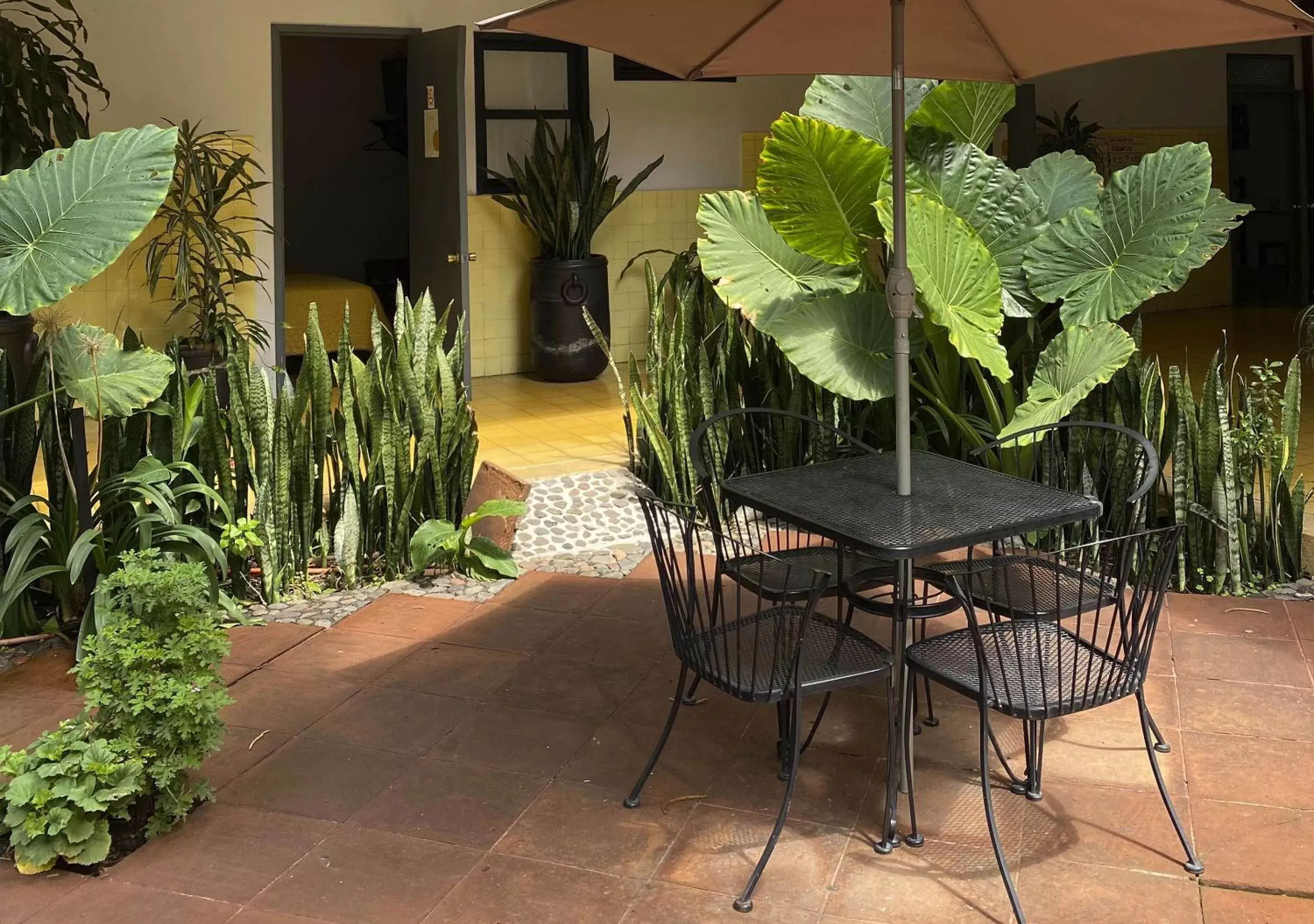 Patio in Hotel Allende Morelia by DOT Light