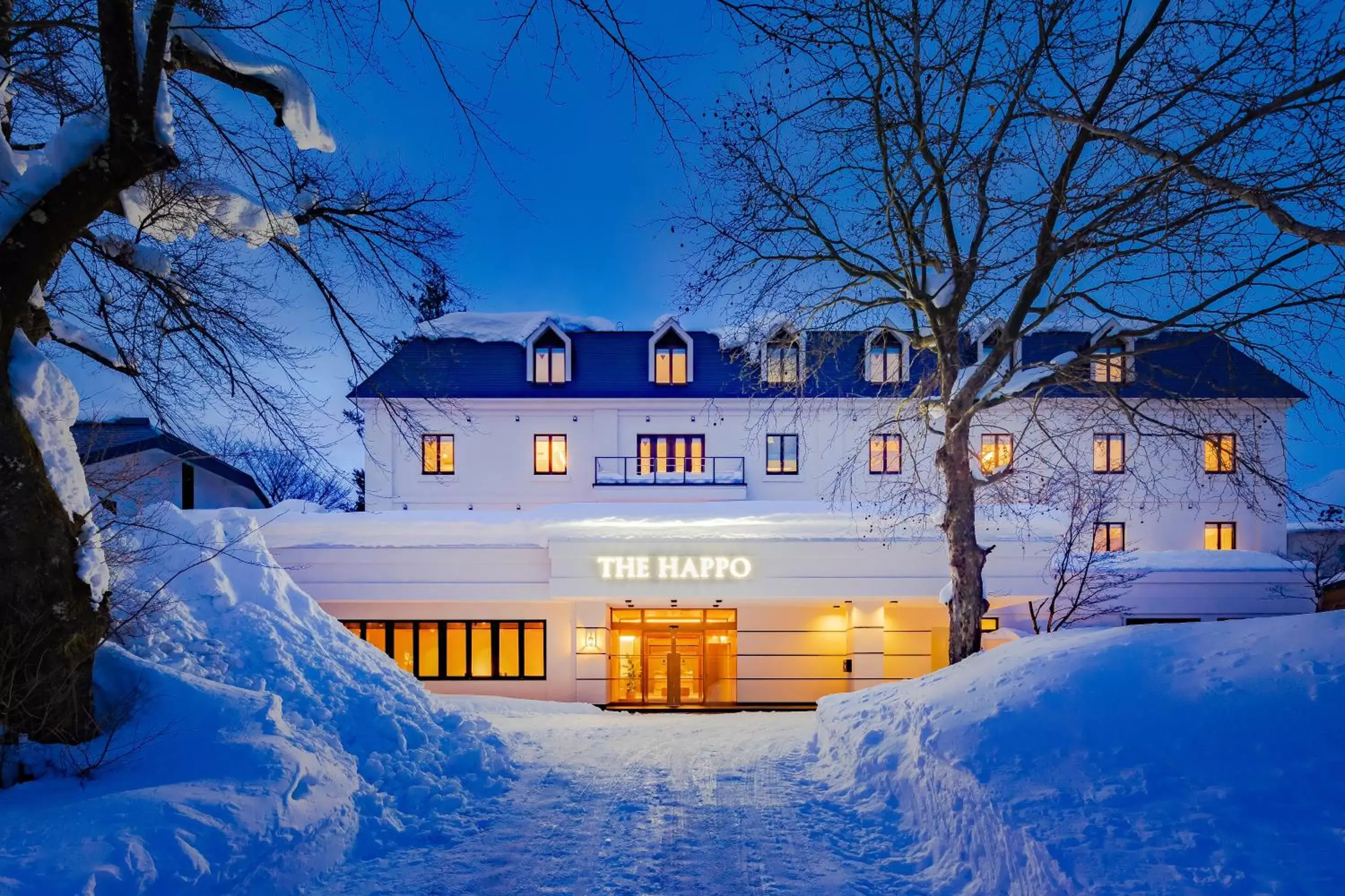 Property building, Winter in THE HAPPO by Hakuba Hotel Group