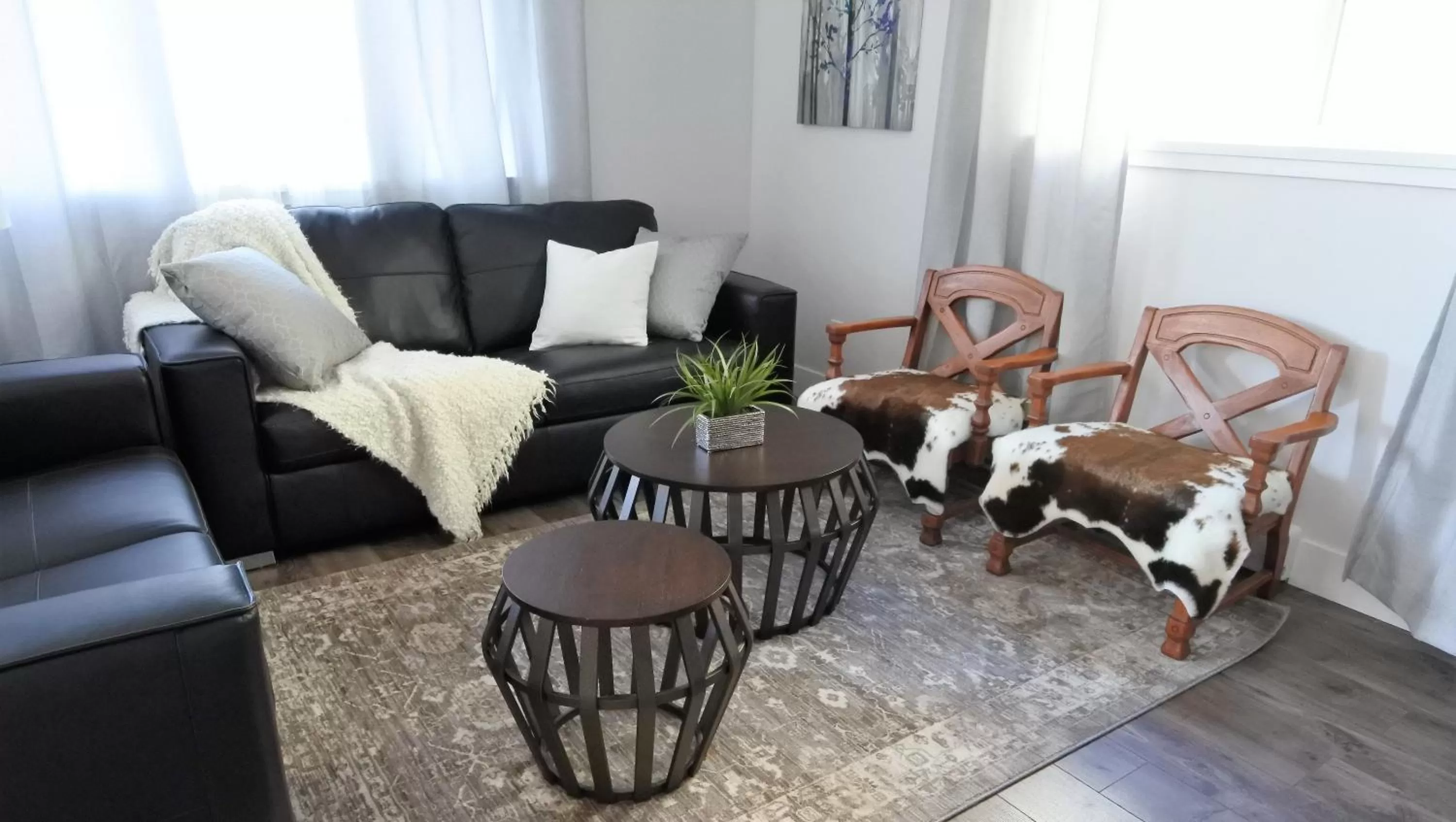 Living room in Black Rooster Guesthouse