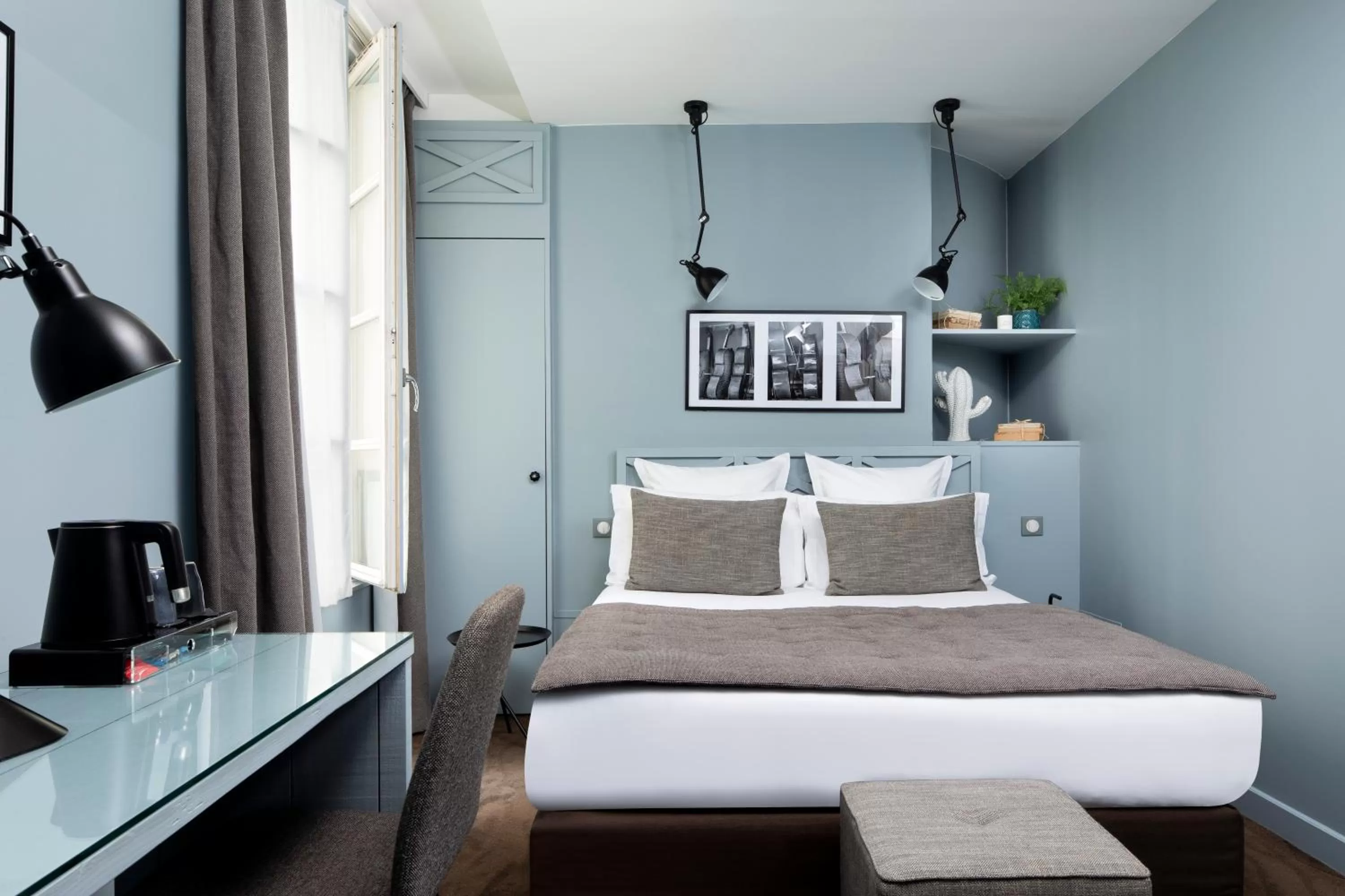 Bed in Hôtel Hélios Opéra