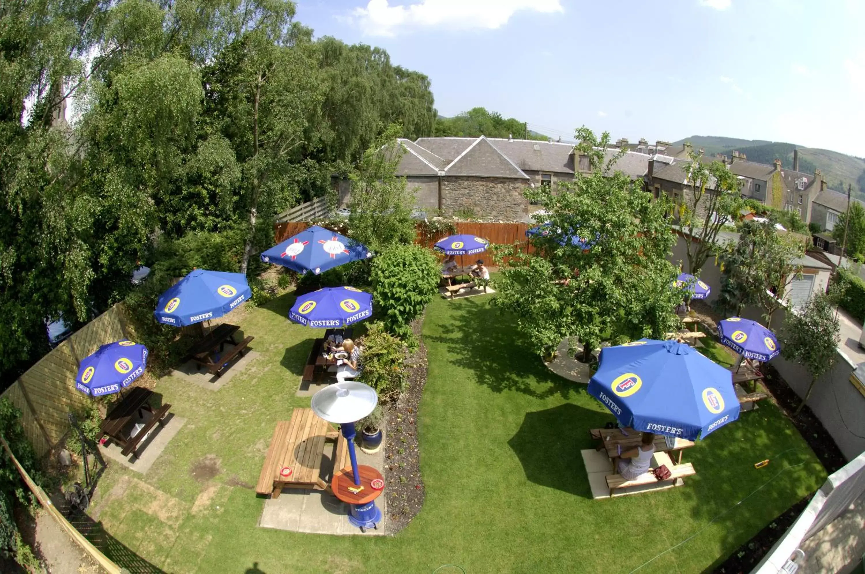 Garden view, Pool View in Traquair Arms Hotel