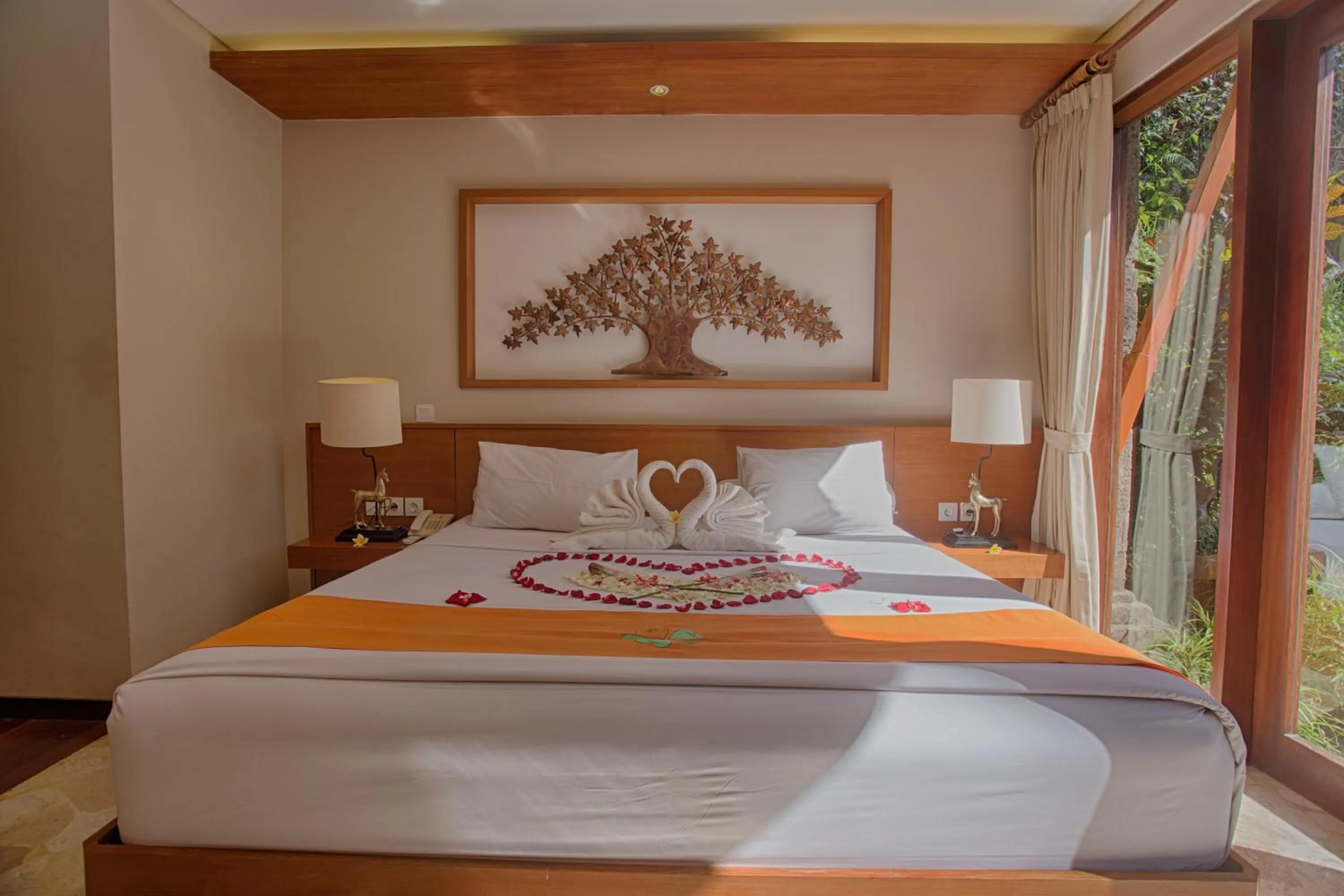 Photo of the whole room, Bed in Anahata Villas and Spa Resort