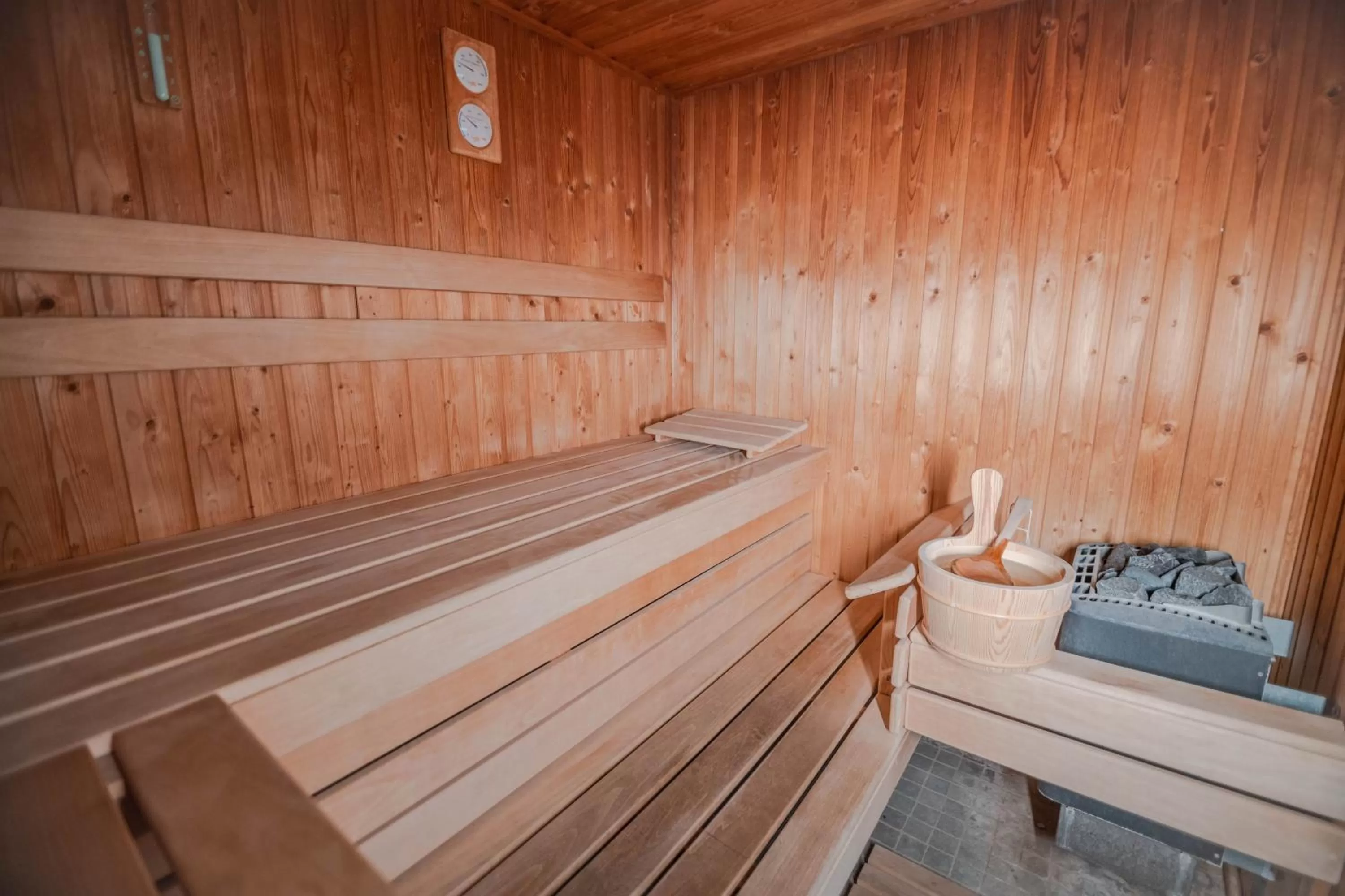 Sauna in Szent János Hotel