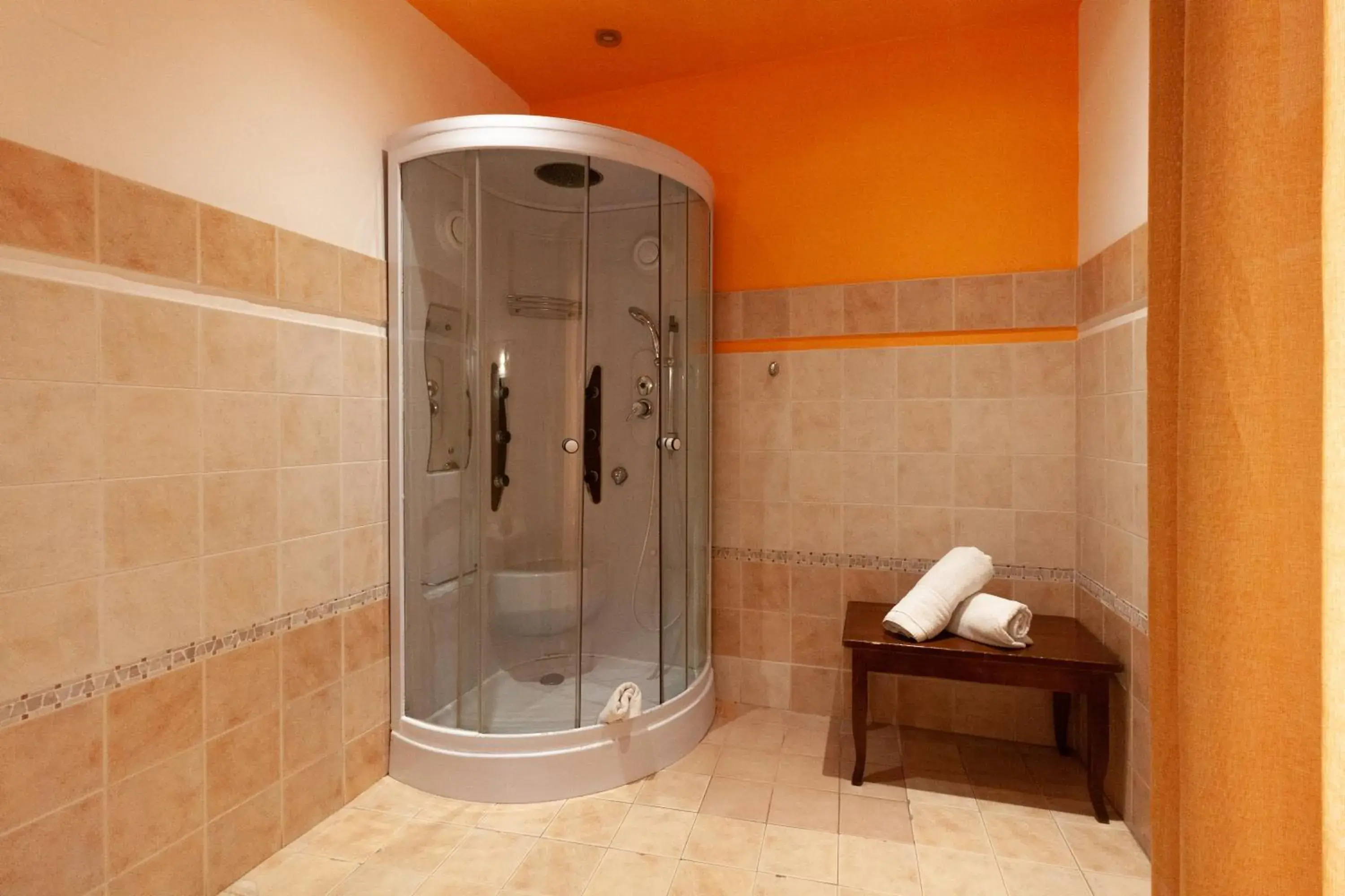 Shower, Bathroom in Hotel Concordia