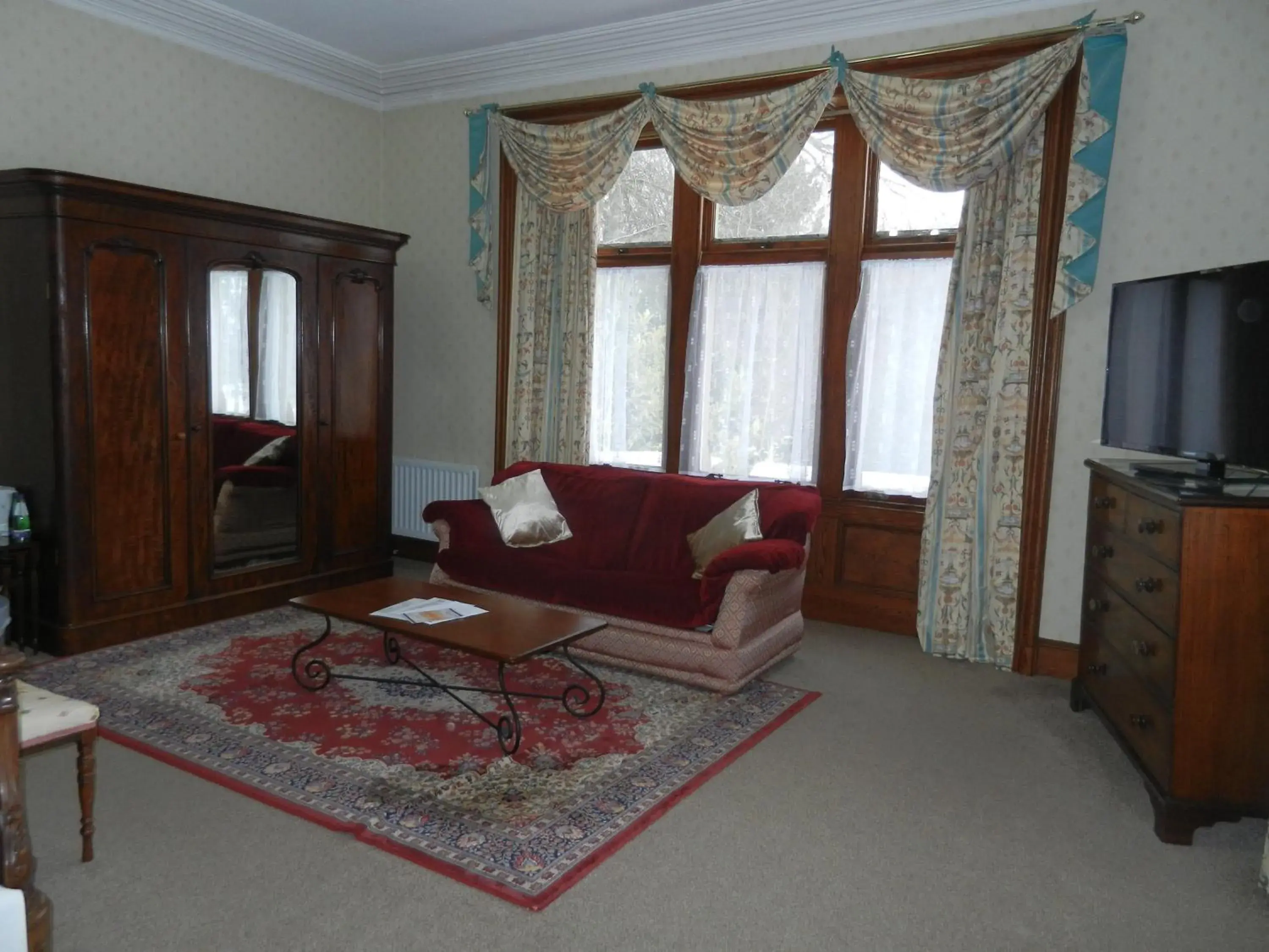 Seating Area in Mansfield Castle Hotel