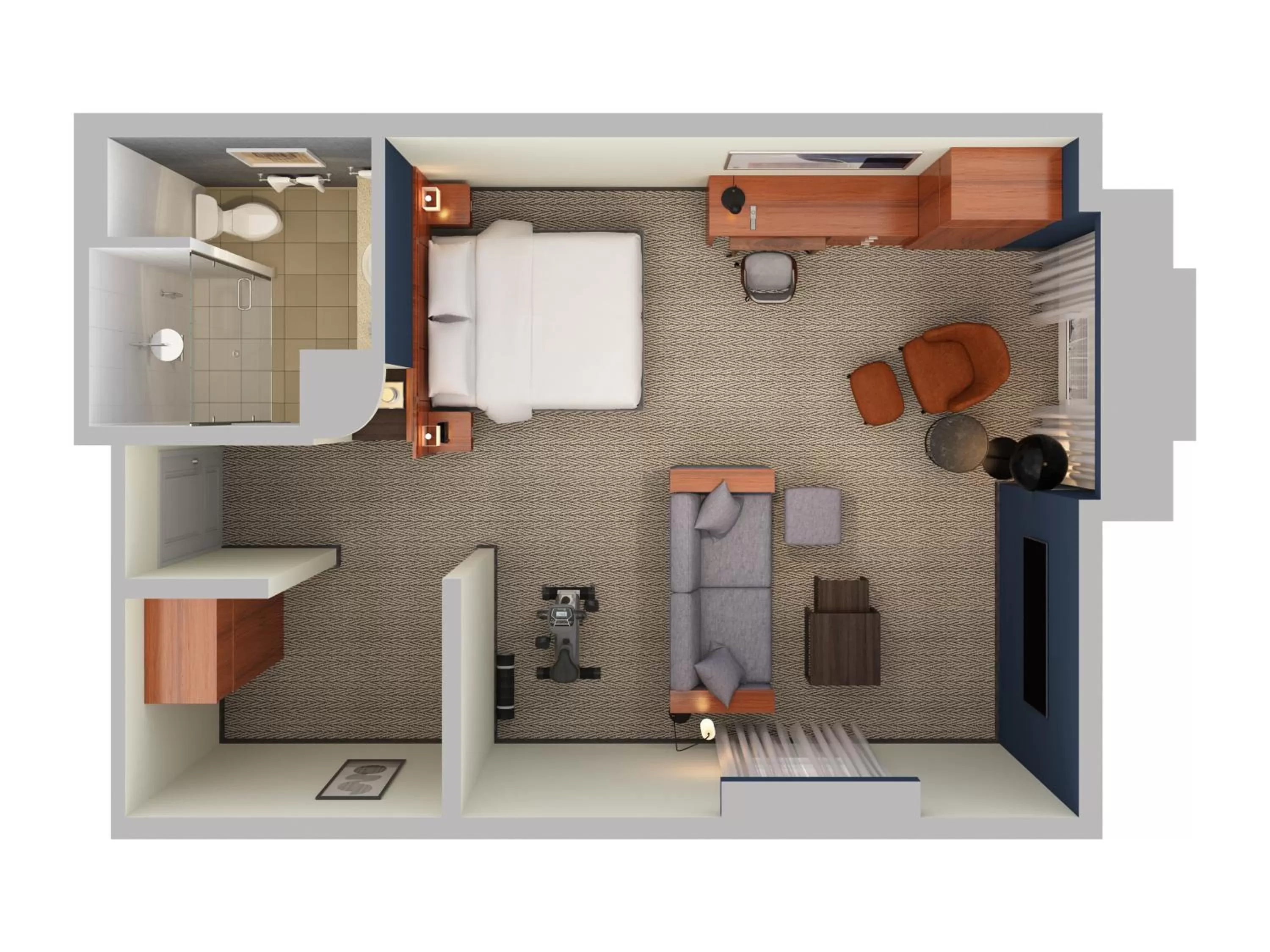 wardrobe in Courtyard by Marriott Waterloo St. Jacobs